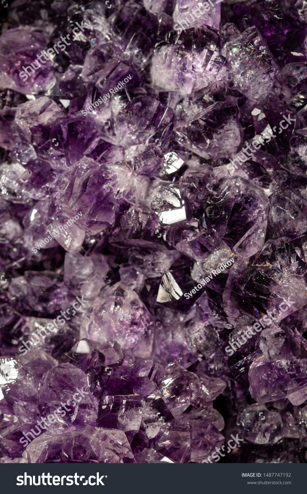 Background Amethyst