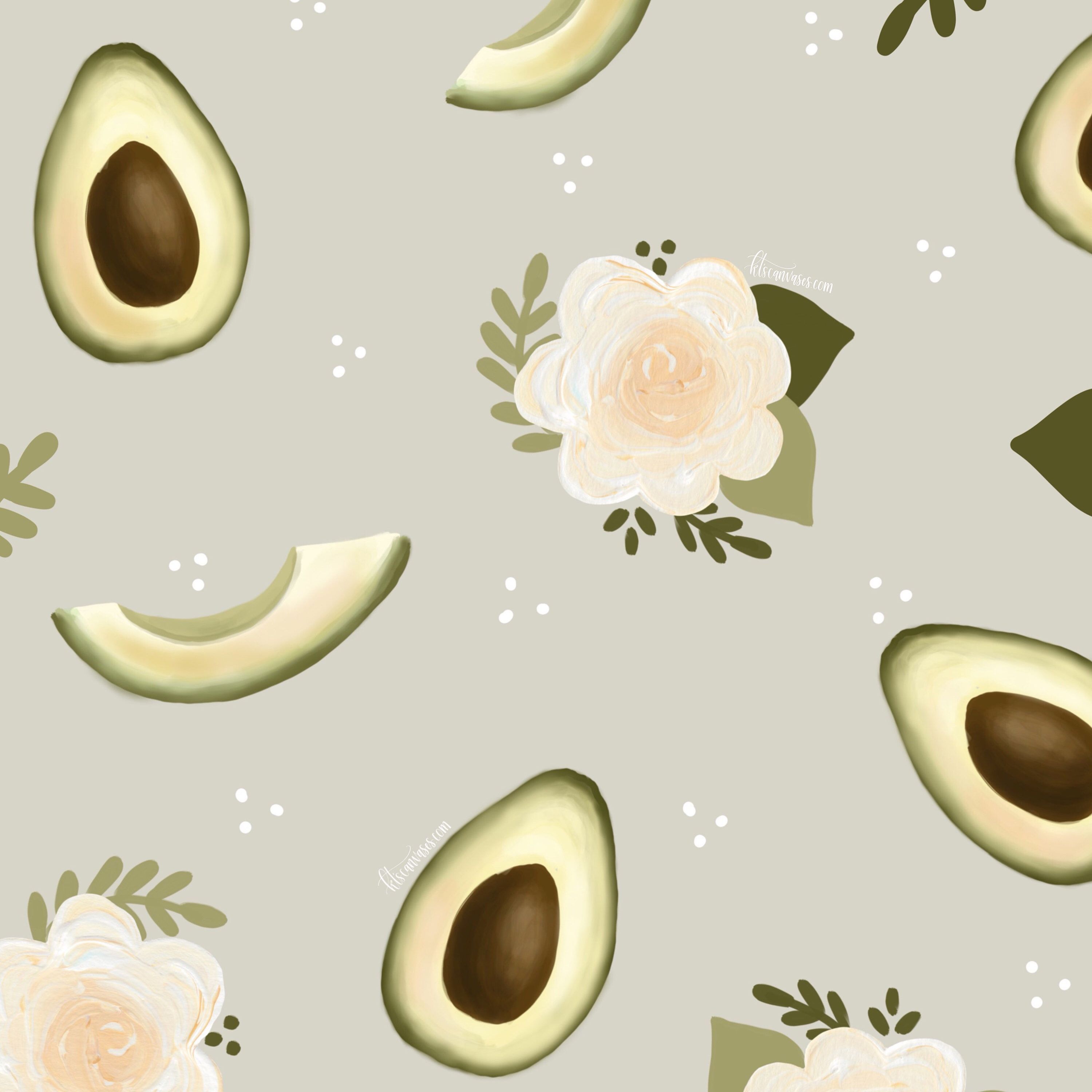 Background Avocado