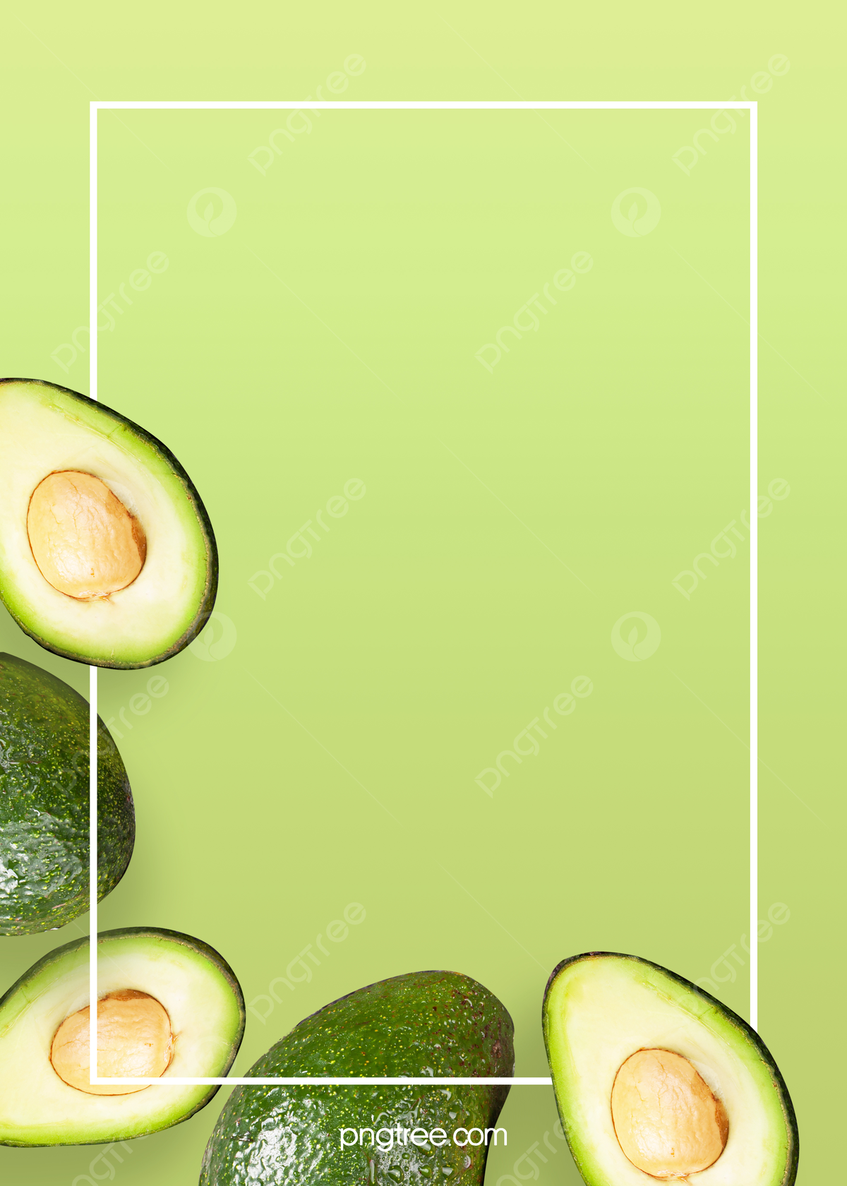 Background Avocado