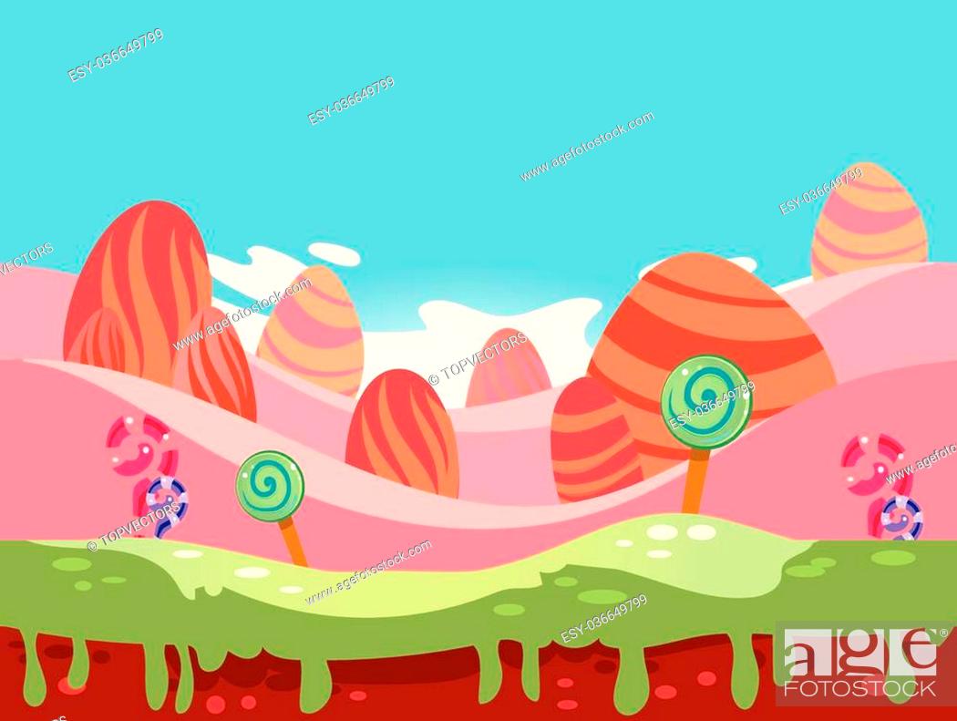 Background Candy Land