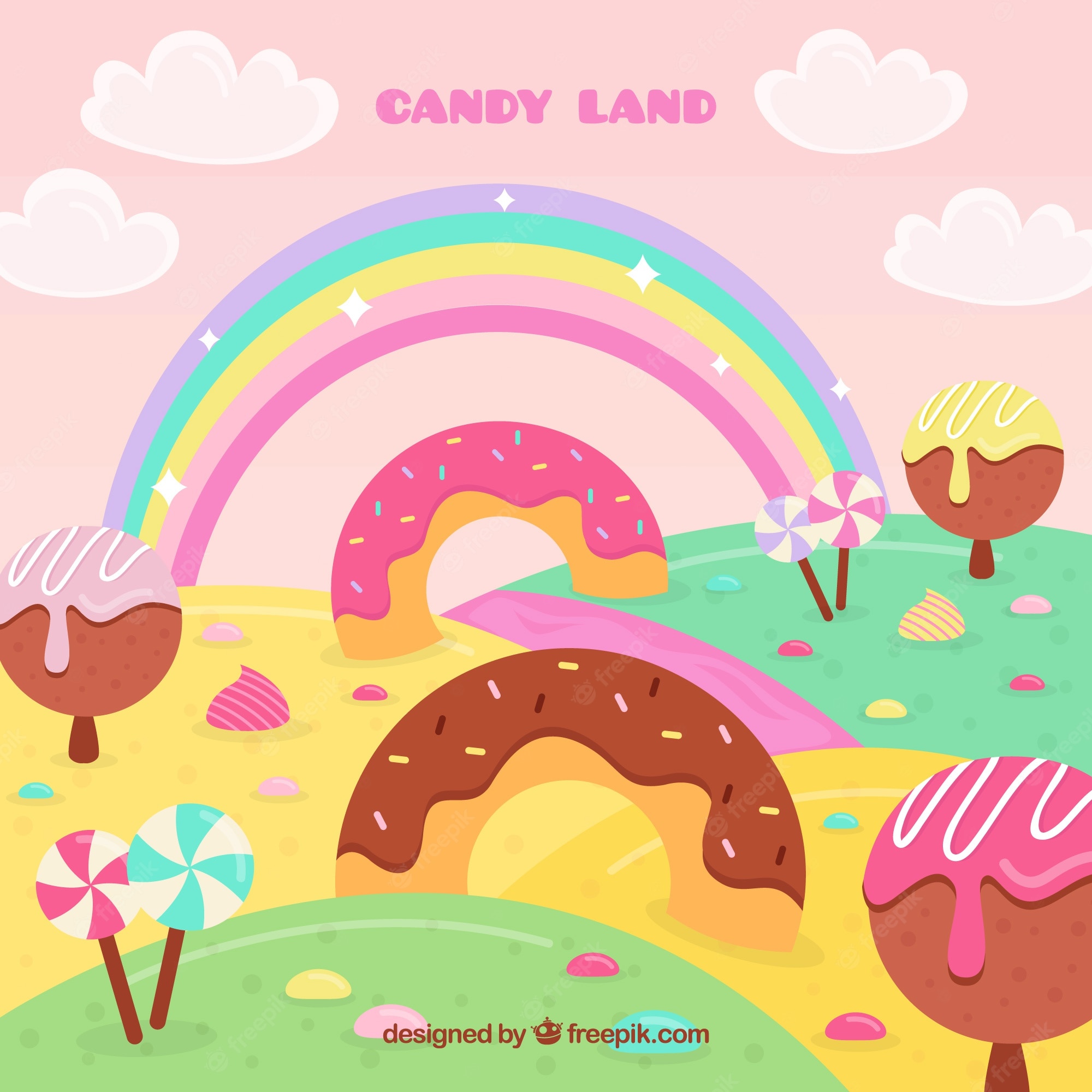 Background Candy Land