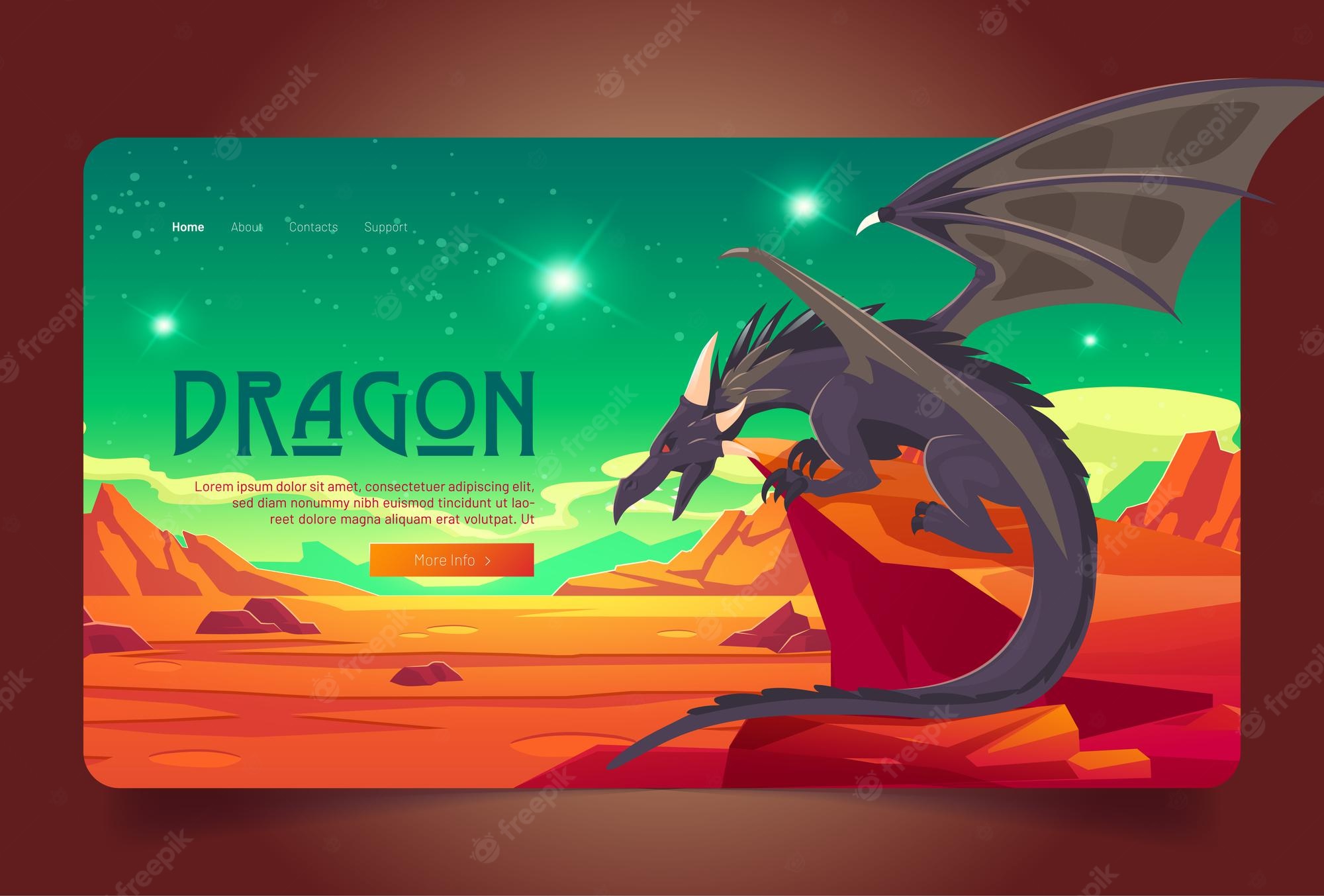 Background Dragon