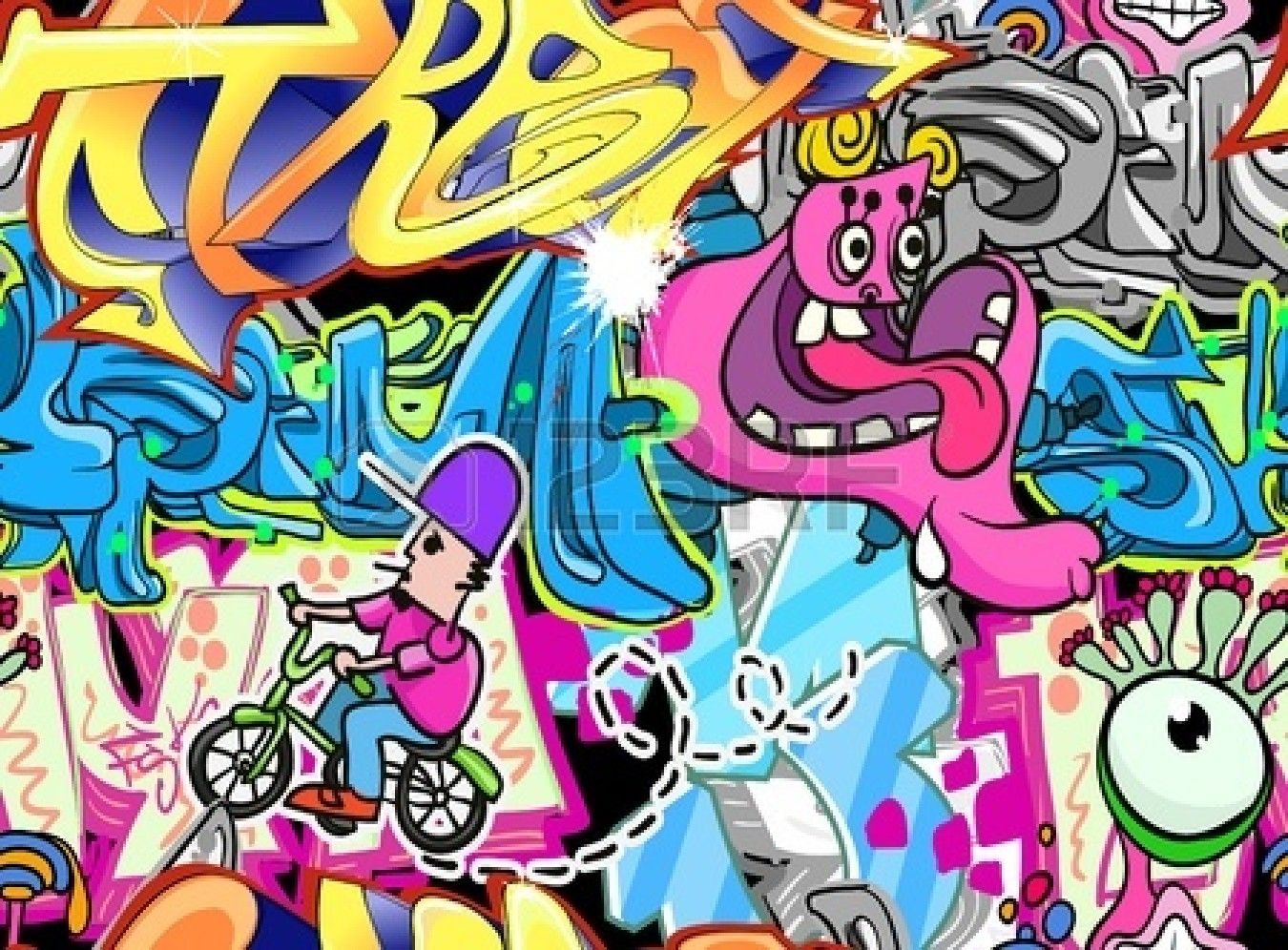 Background Graffiti Designs