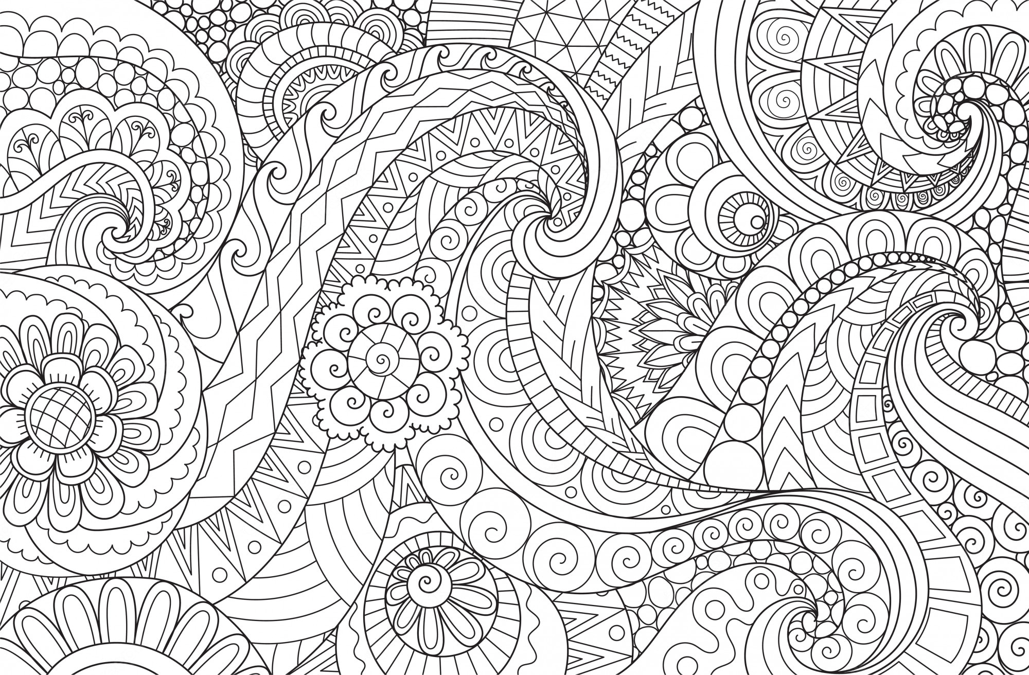 Background Line Art