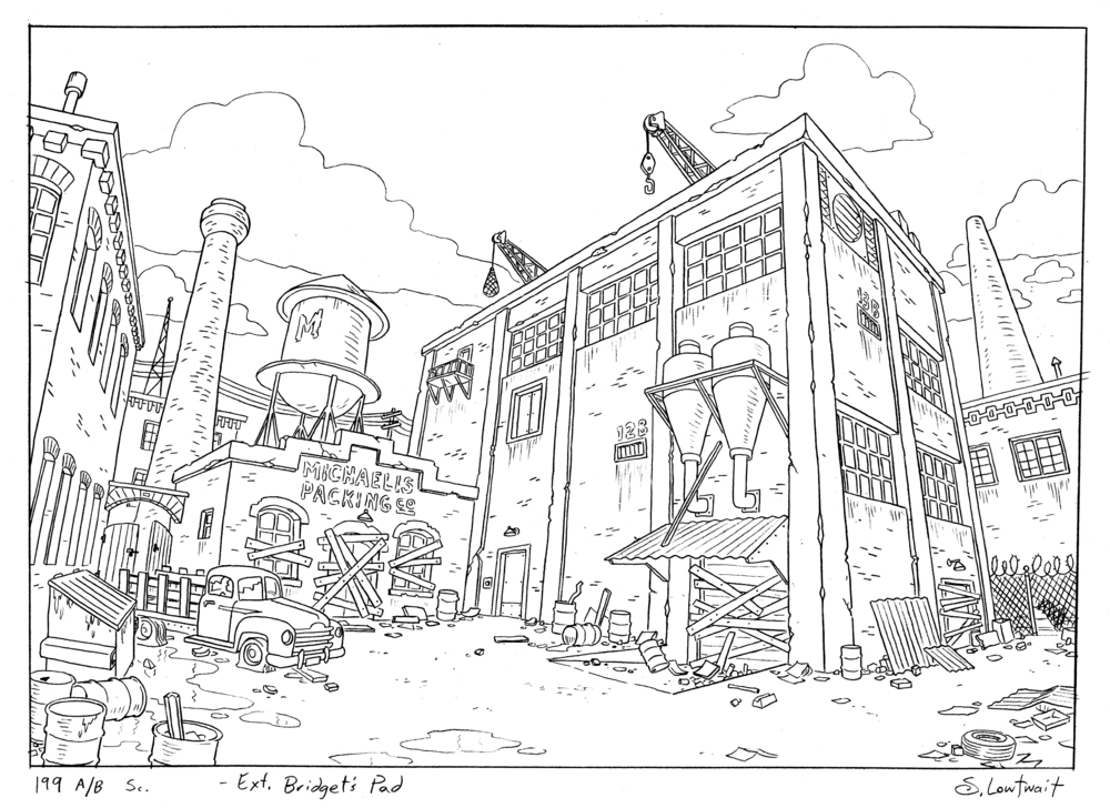 Background Line Art