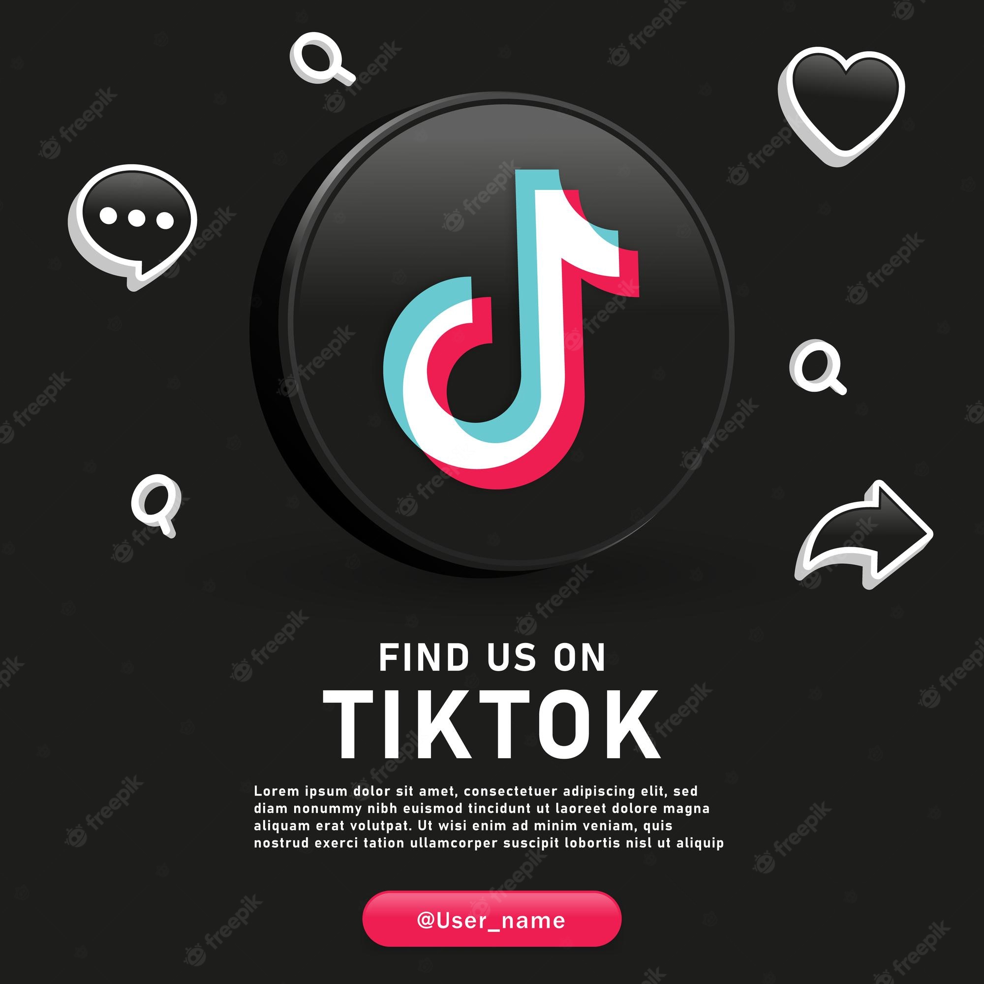 Background Tiktok Logo