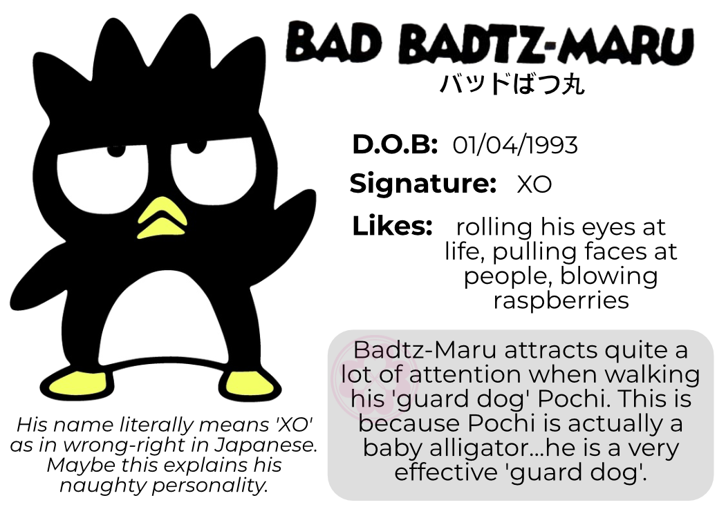 Badtz Maru Background