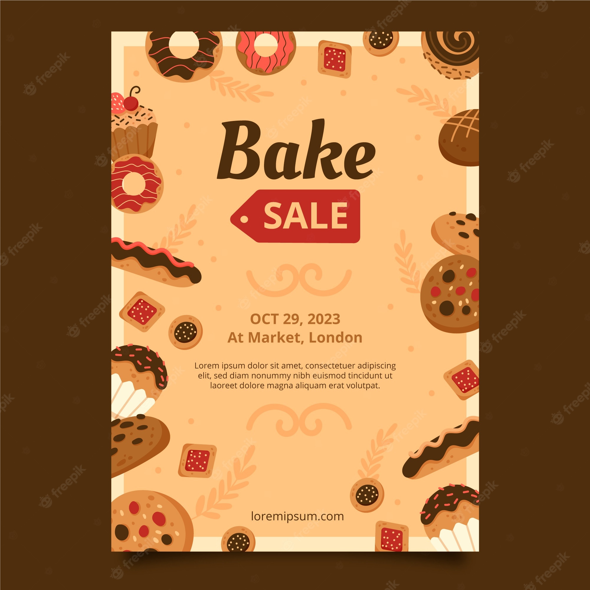 Bake Sale Backgrounds