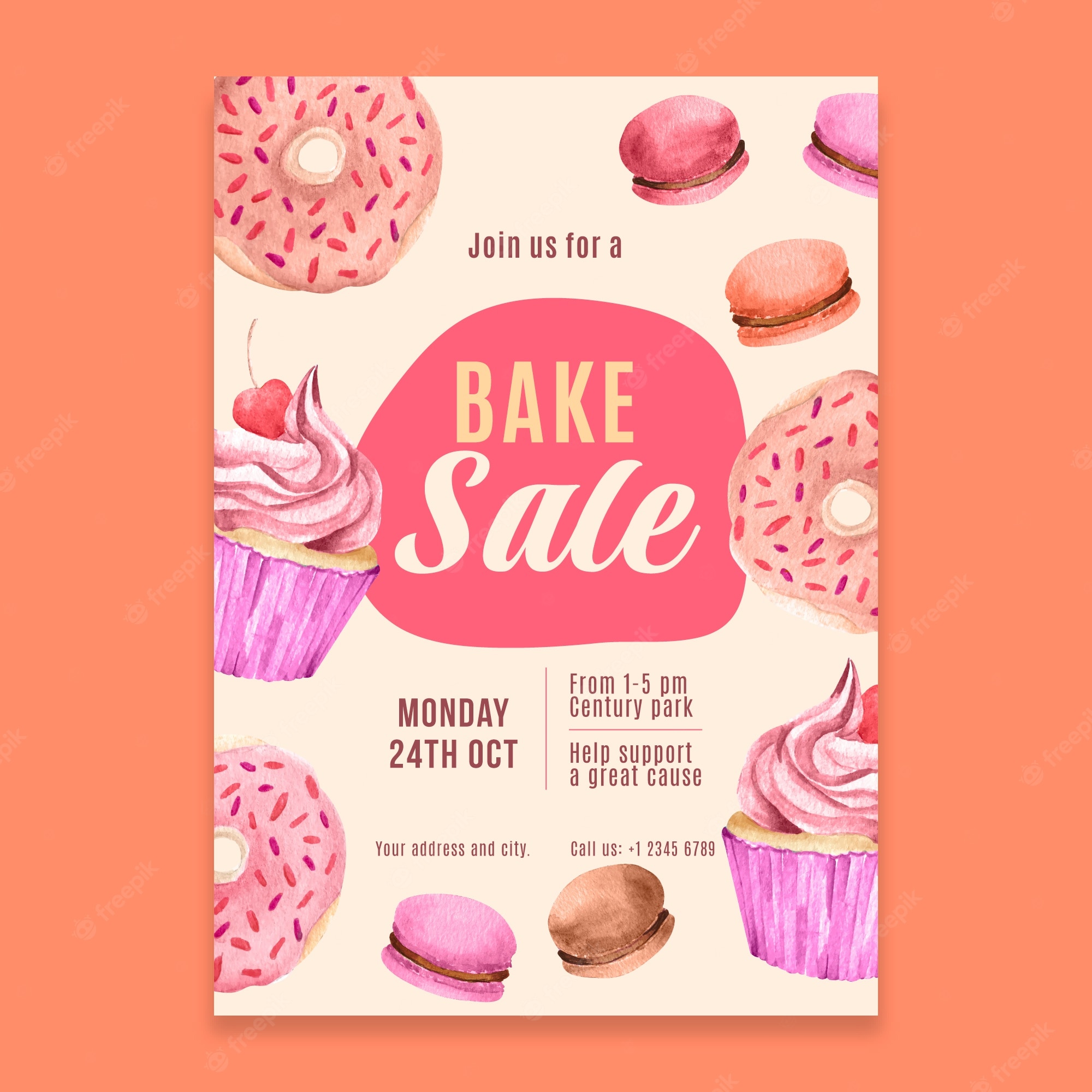 Bake Sale Backgrounds