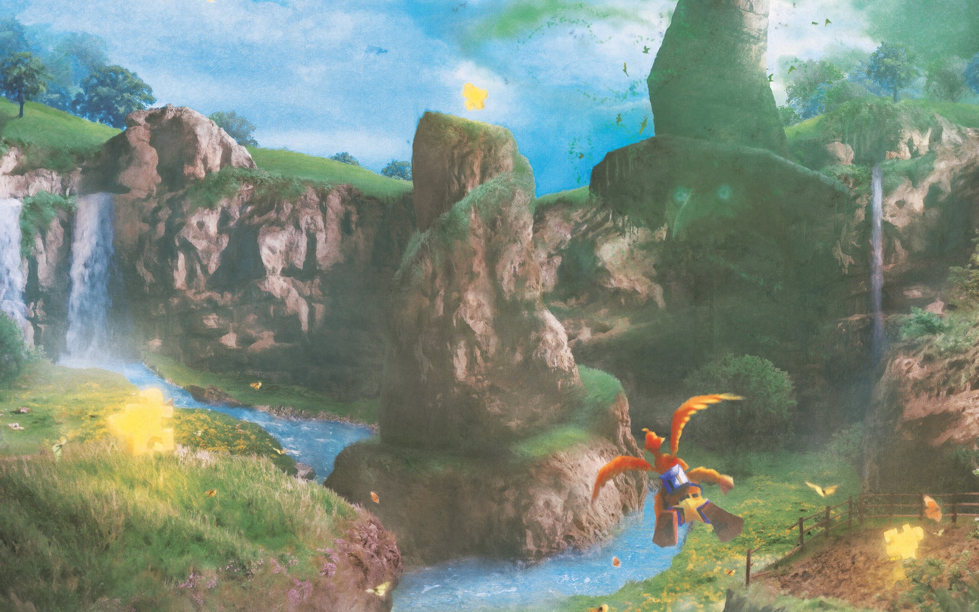 Banjo Kazooie Background