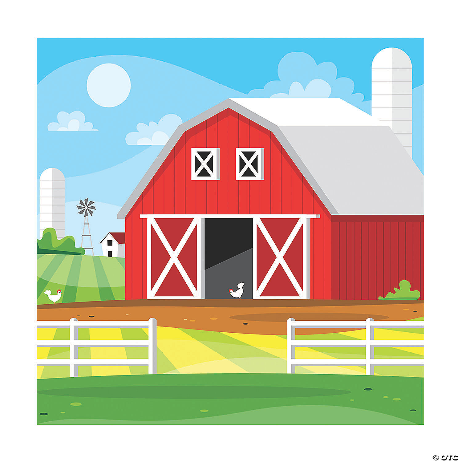 Barn Background