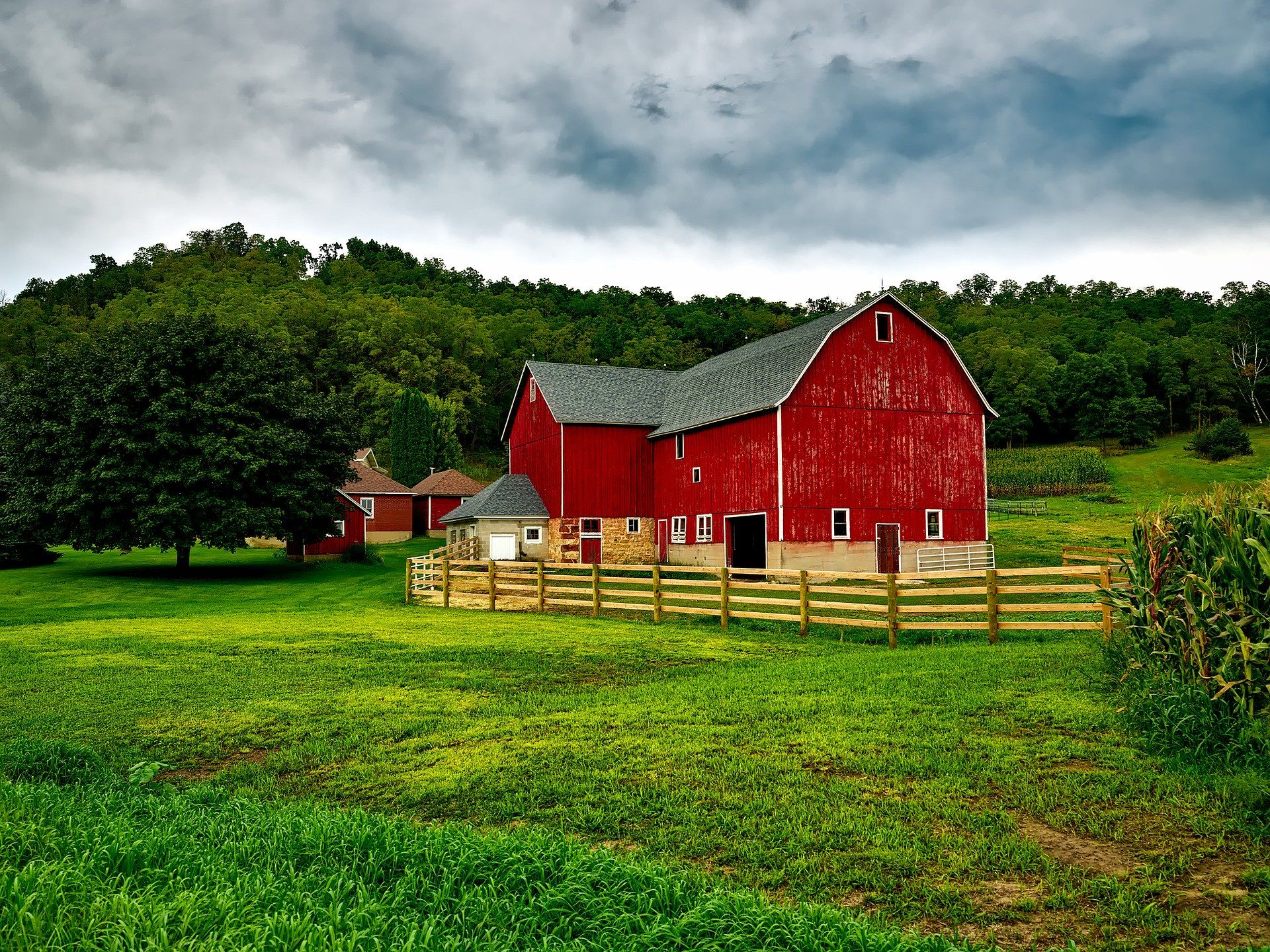 Barn Background