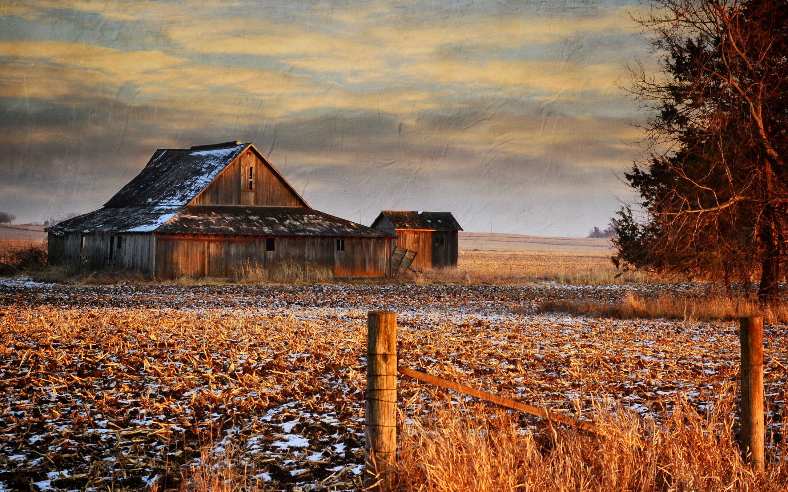 Barn Background