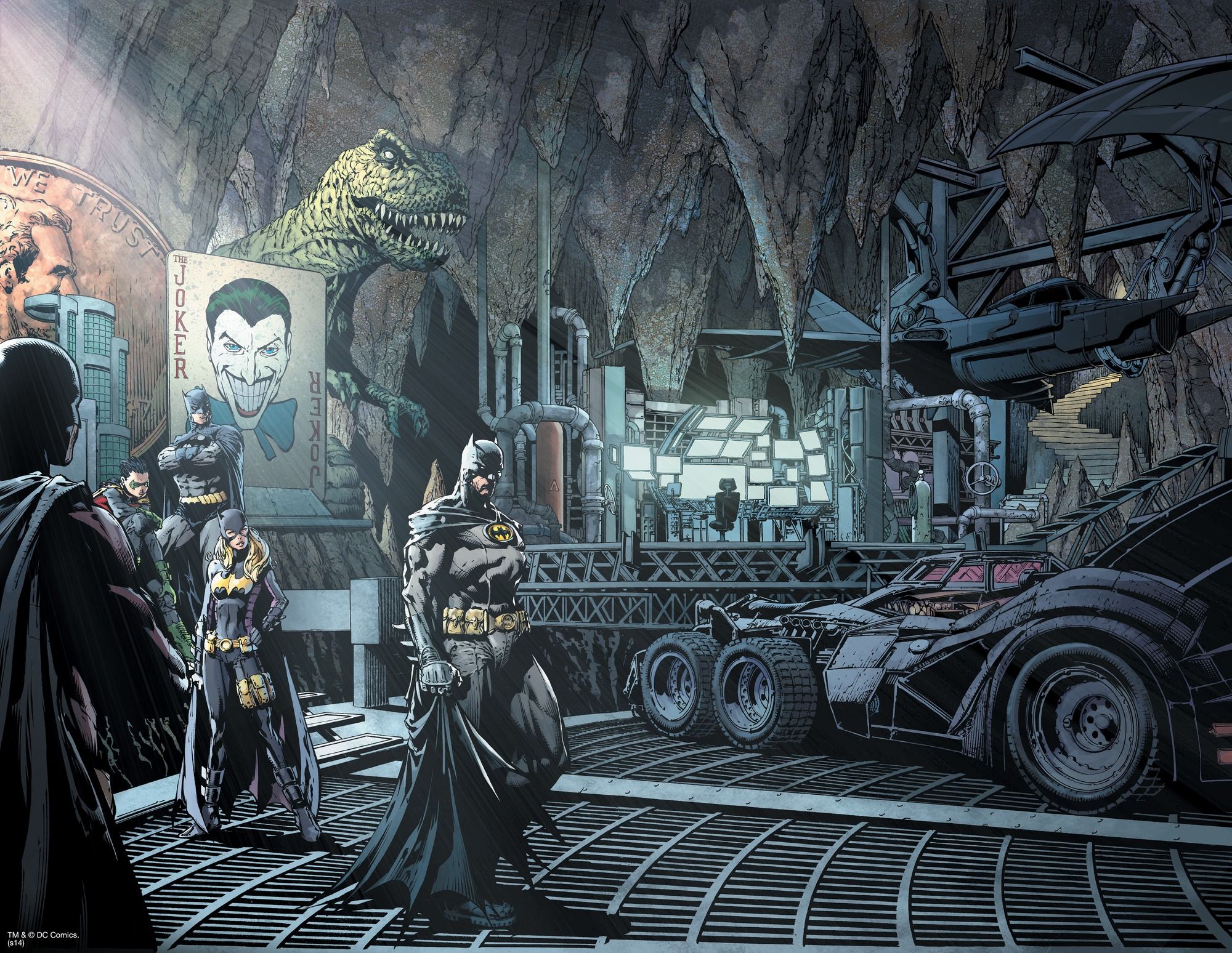 Batcave Background