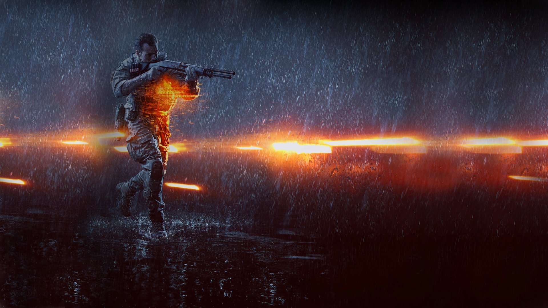 Battlefield 4 Rain Background