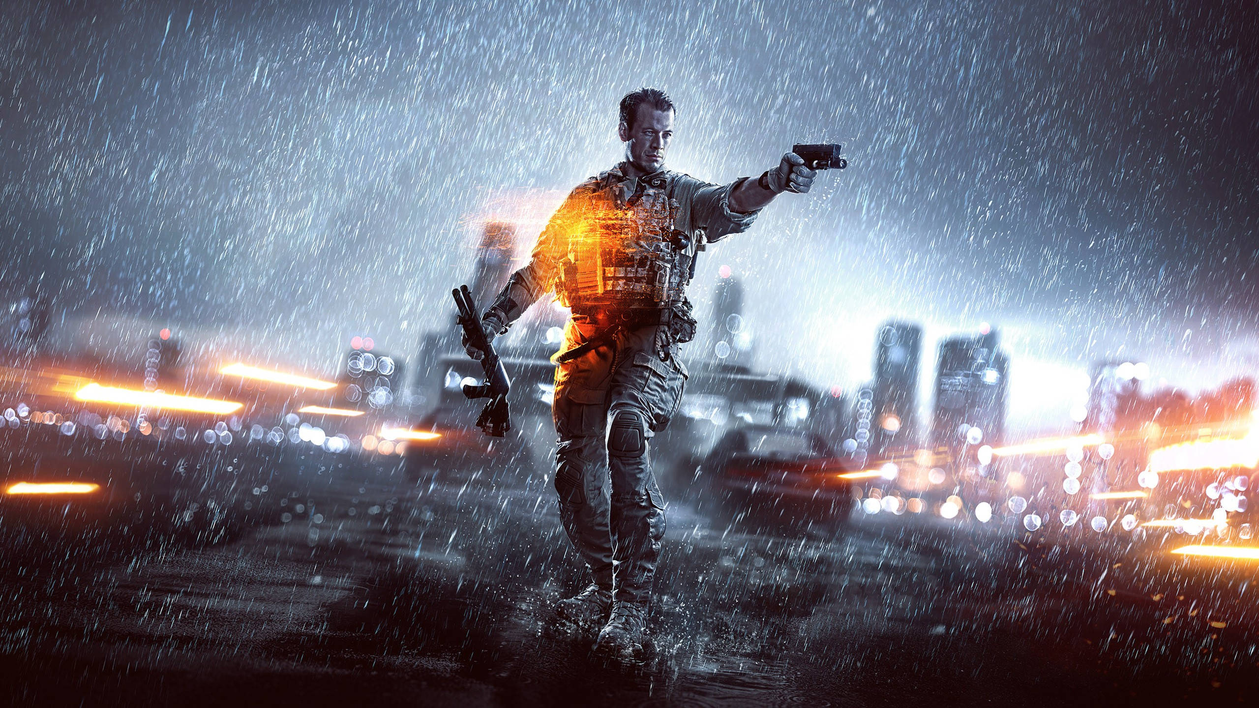 Battlefield 4 Rain Background