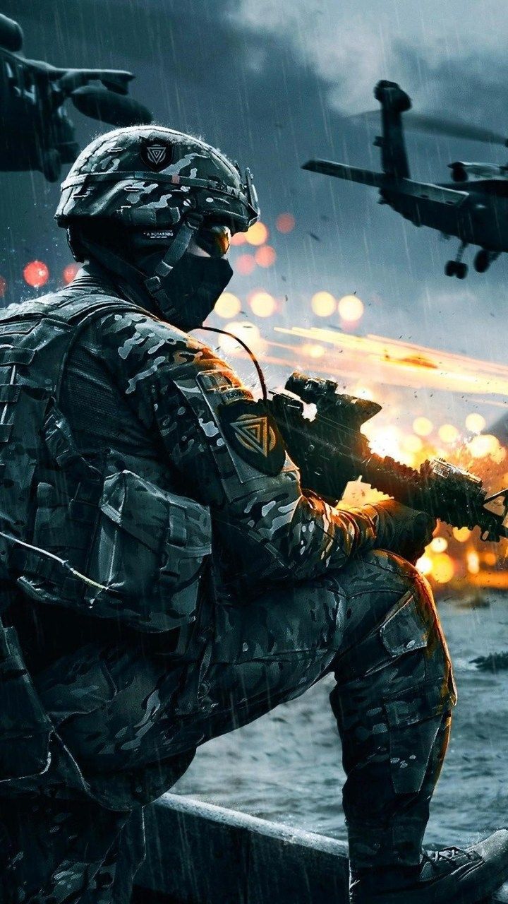 Battlefield 4 Rain Background