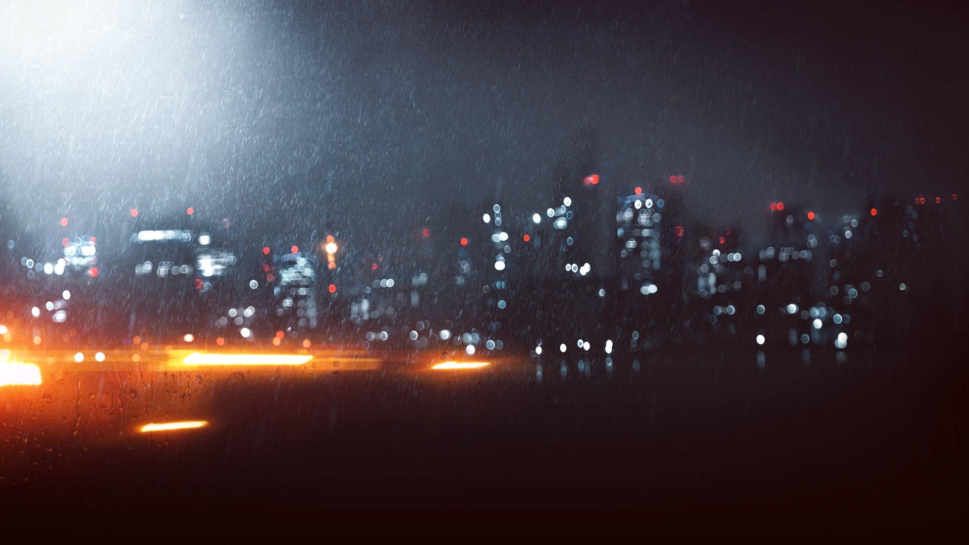 Battlefield 4 Rain Background