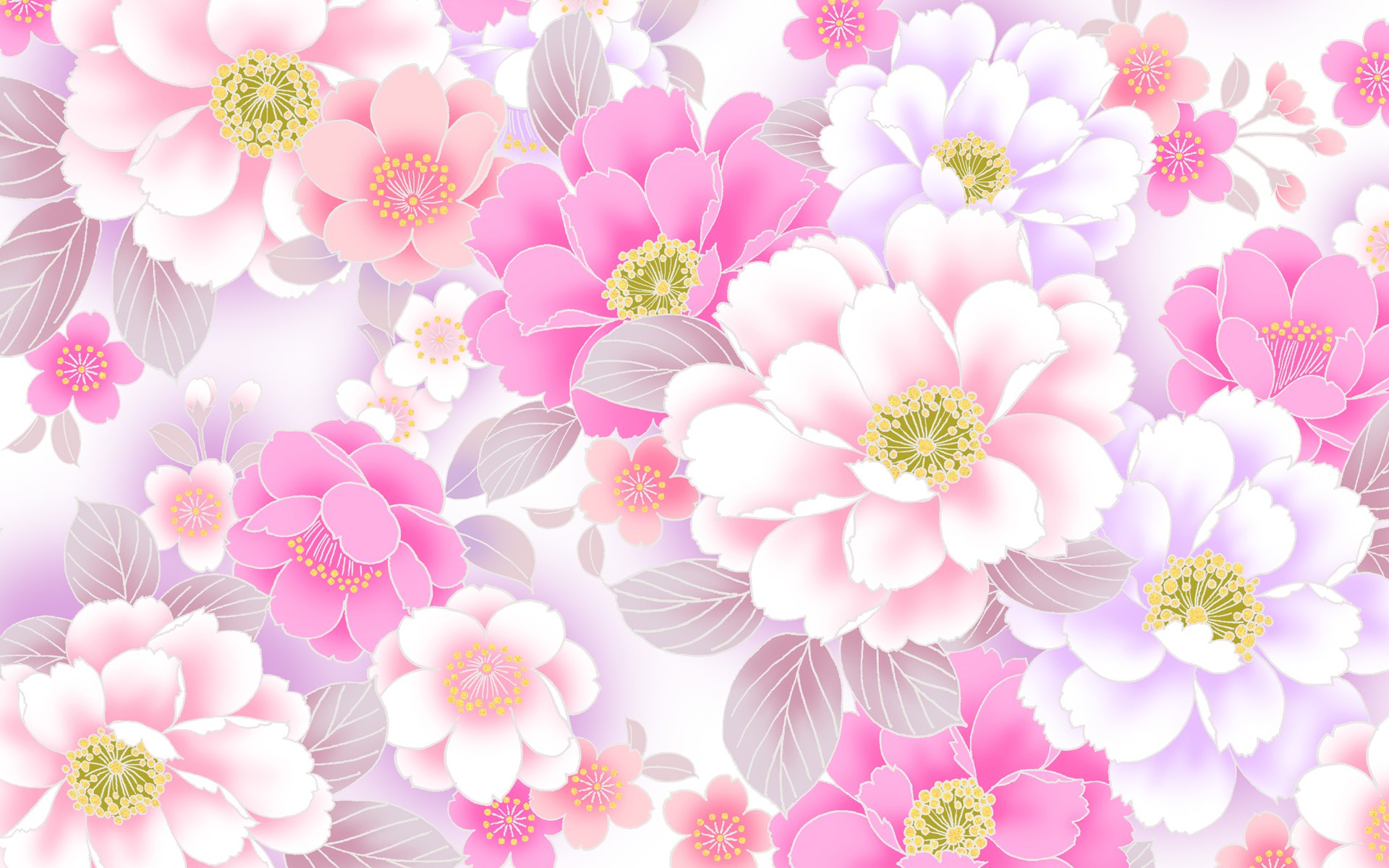 Big Flower Background