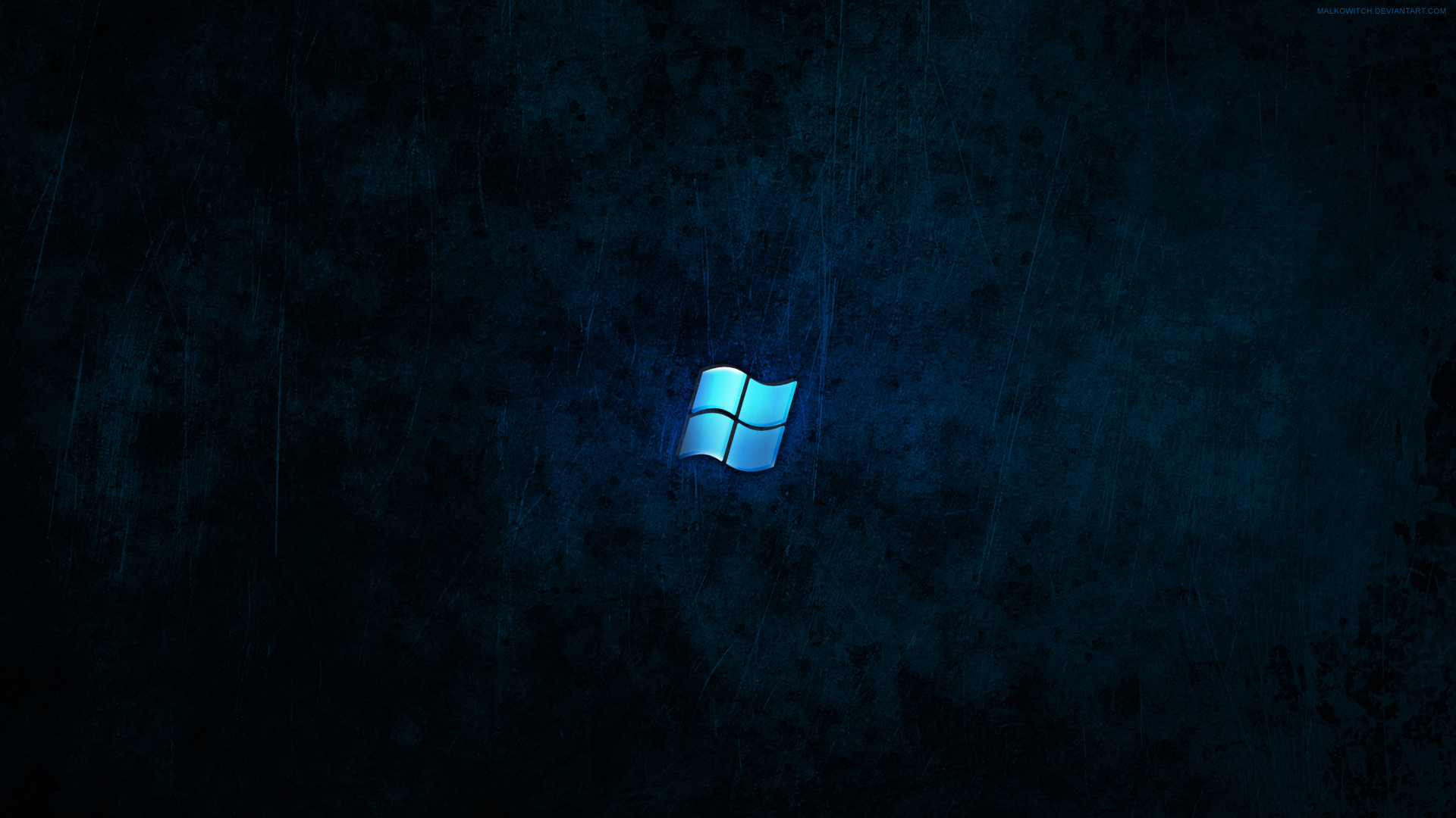 Black And Blue Desktop Background