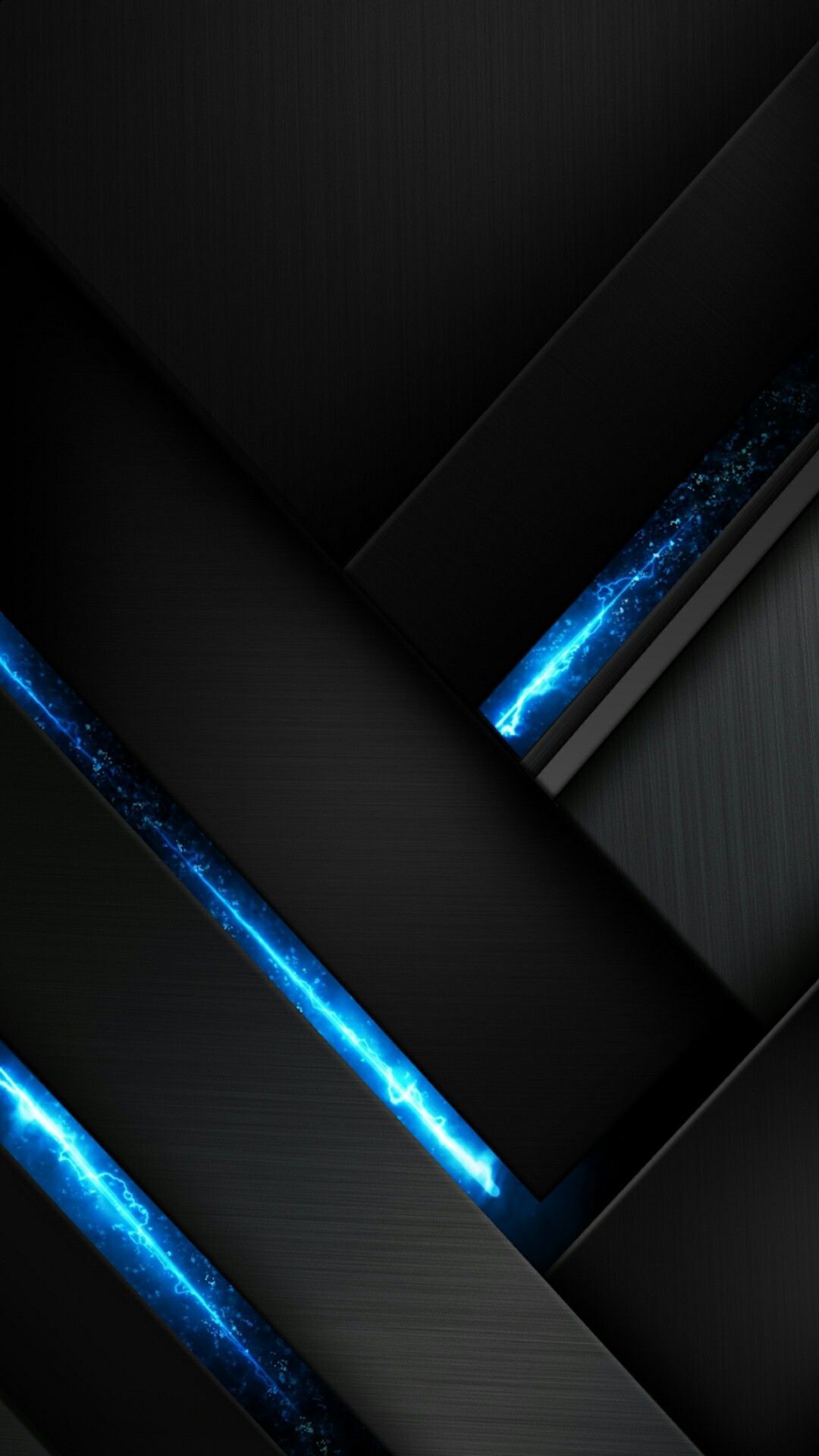 Black And Blue Desktop Background