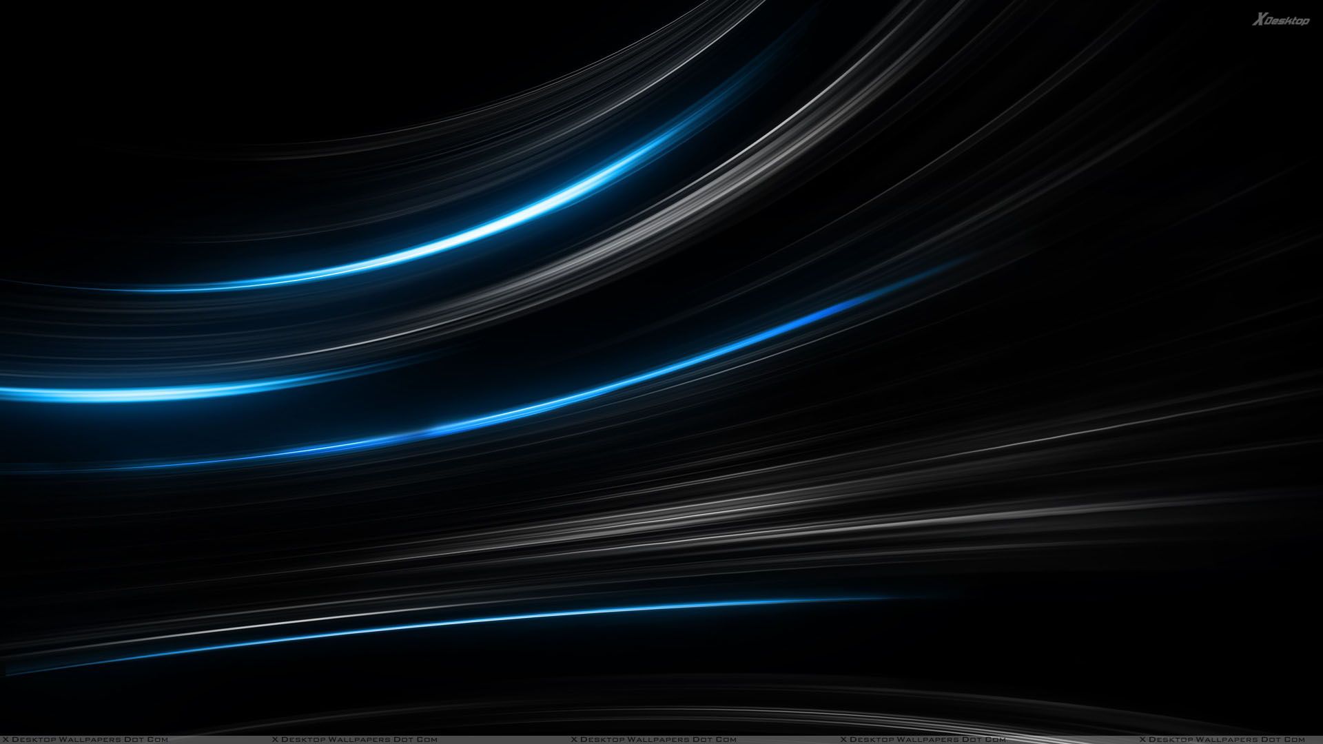 Black And Blue Desktop Background