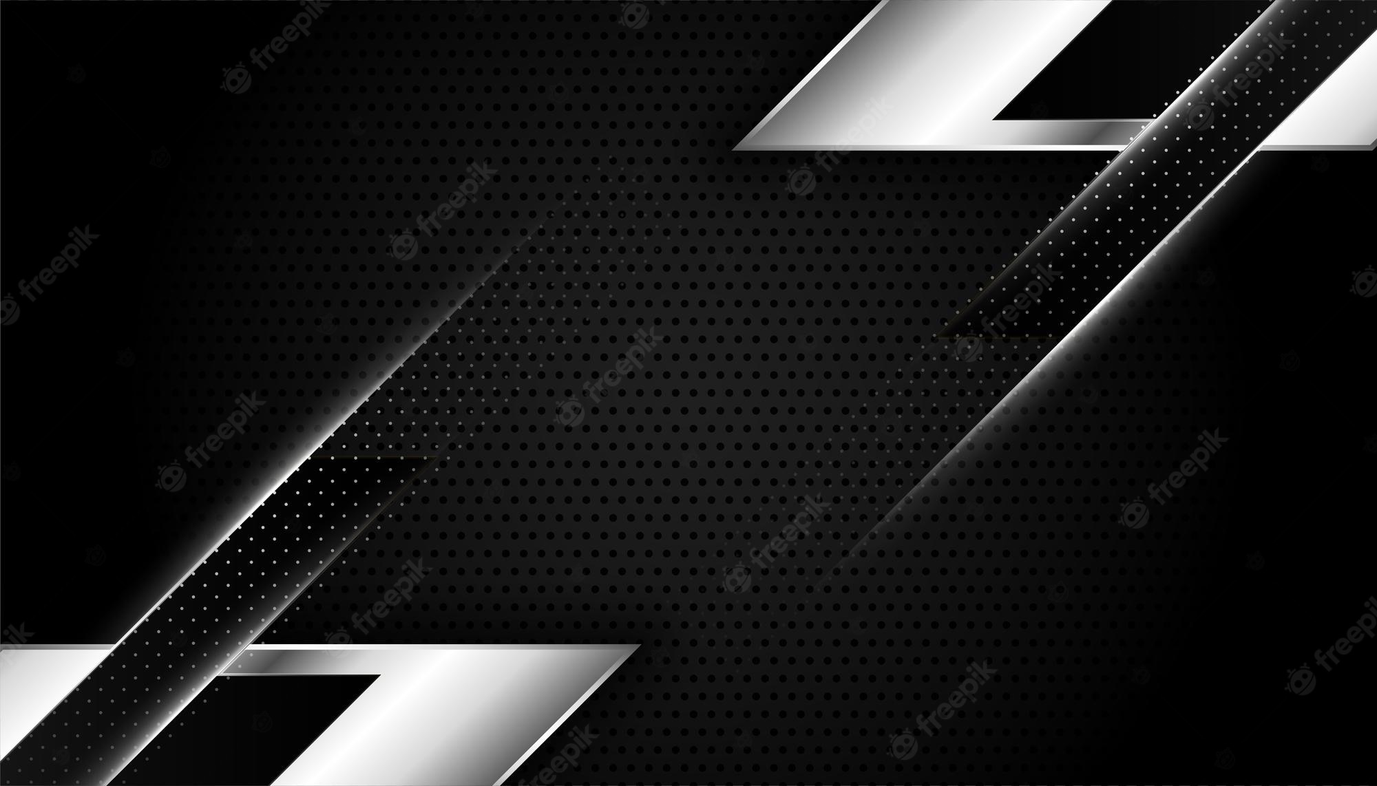 Black And Silver Background