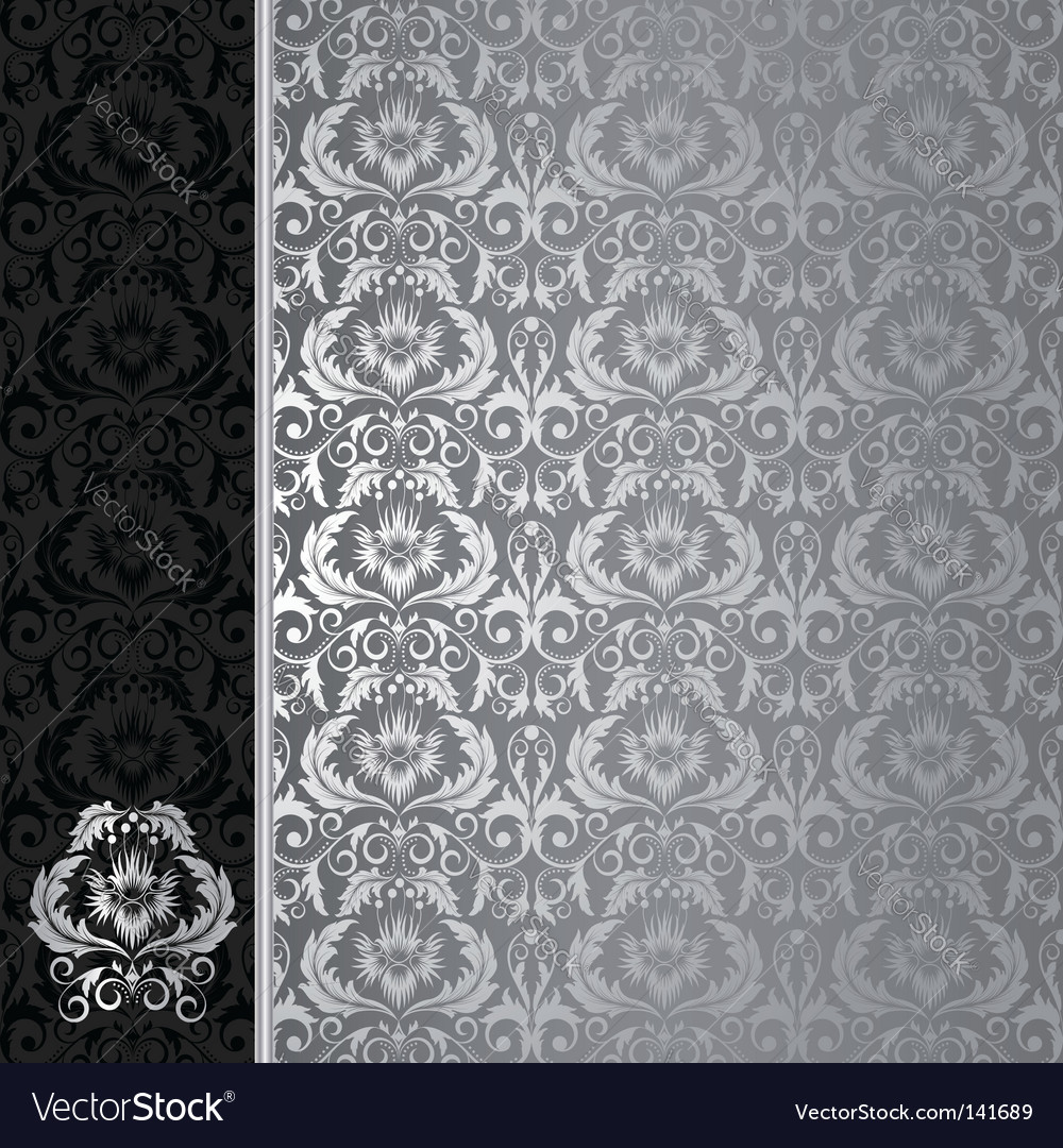 Black And Silver Background