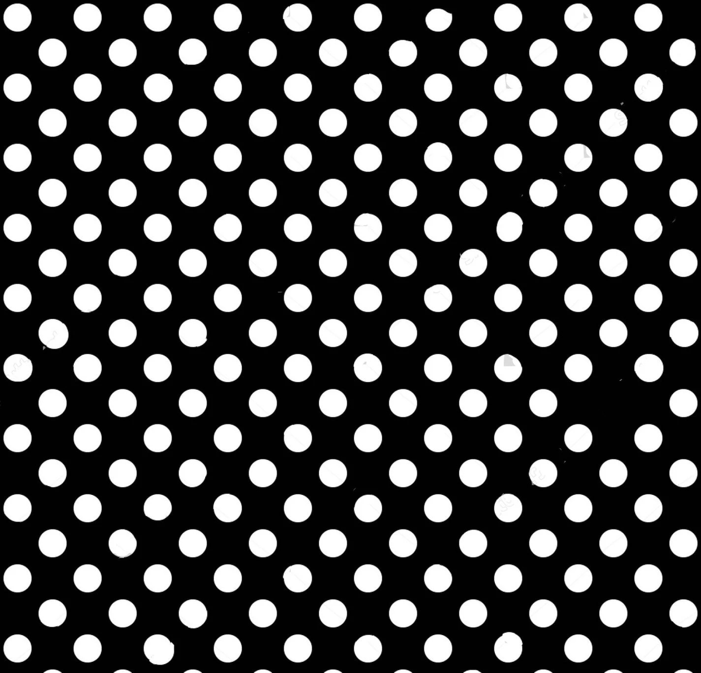 Black And White Polka Dot Background