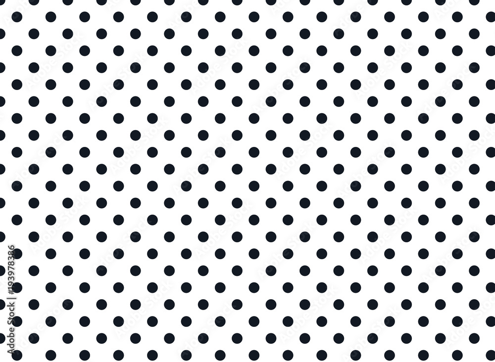 Black And White Polka Dot Background
