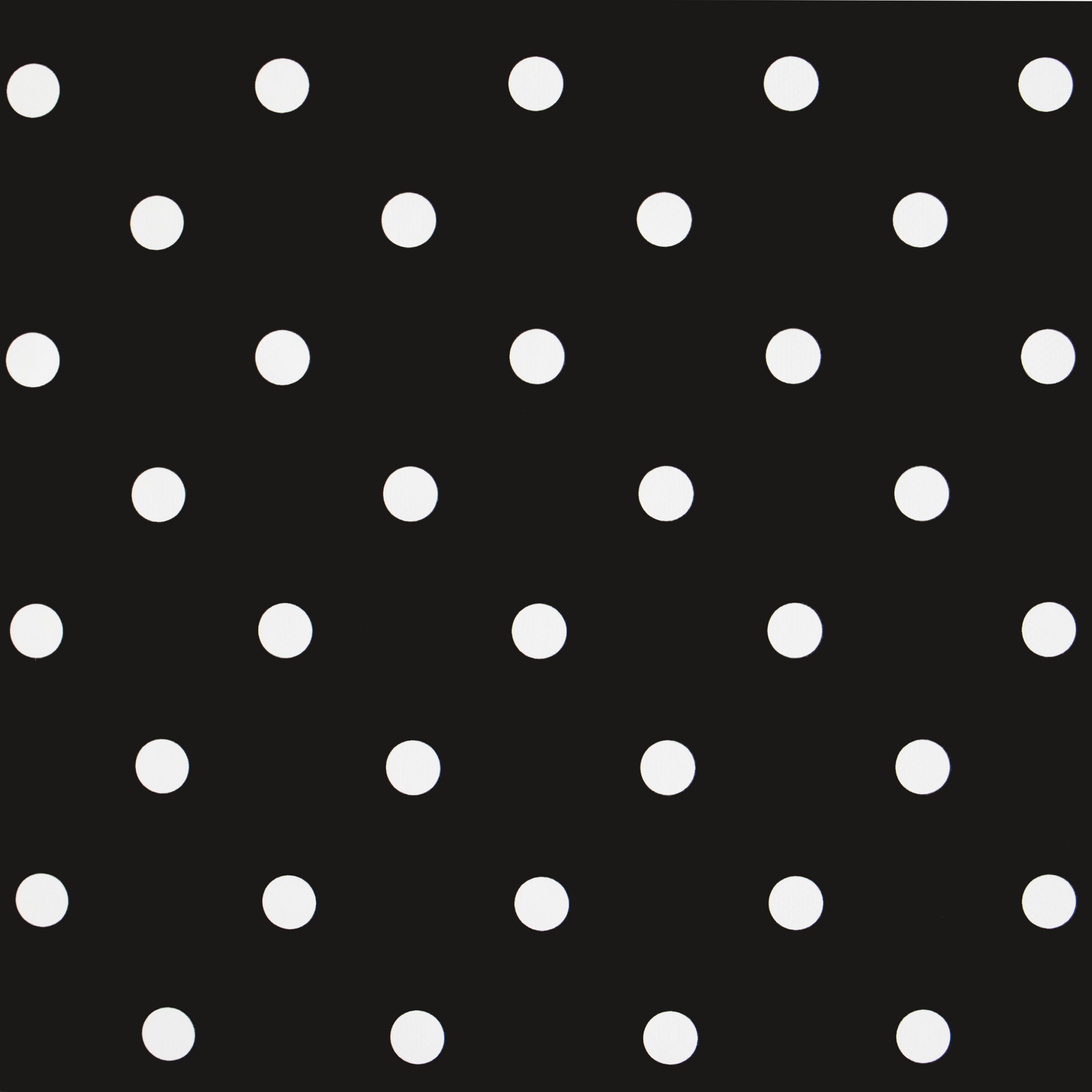 Black And White Polka Dot Background