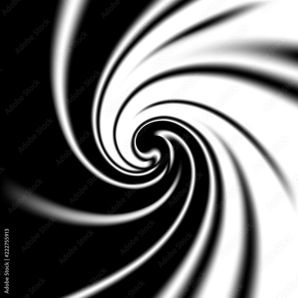 Black And White Swirl Background