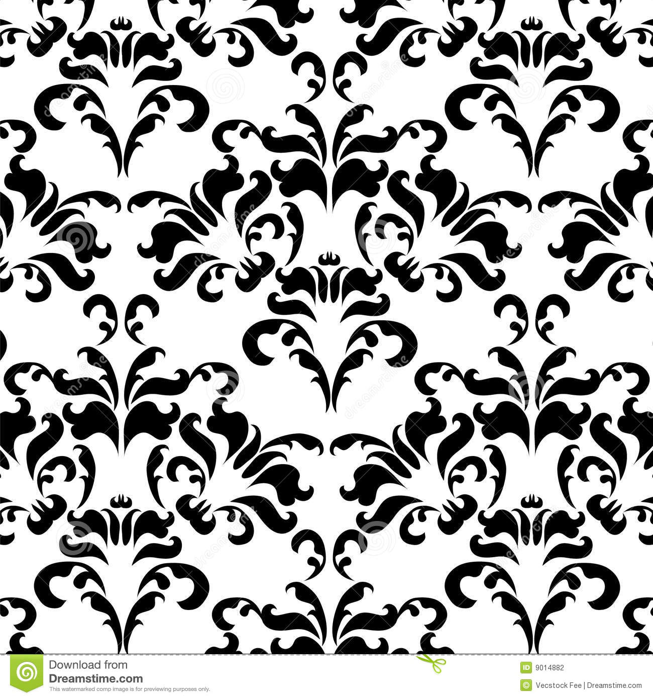 Black And White Vintage Background