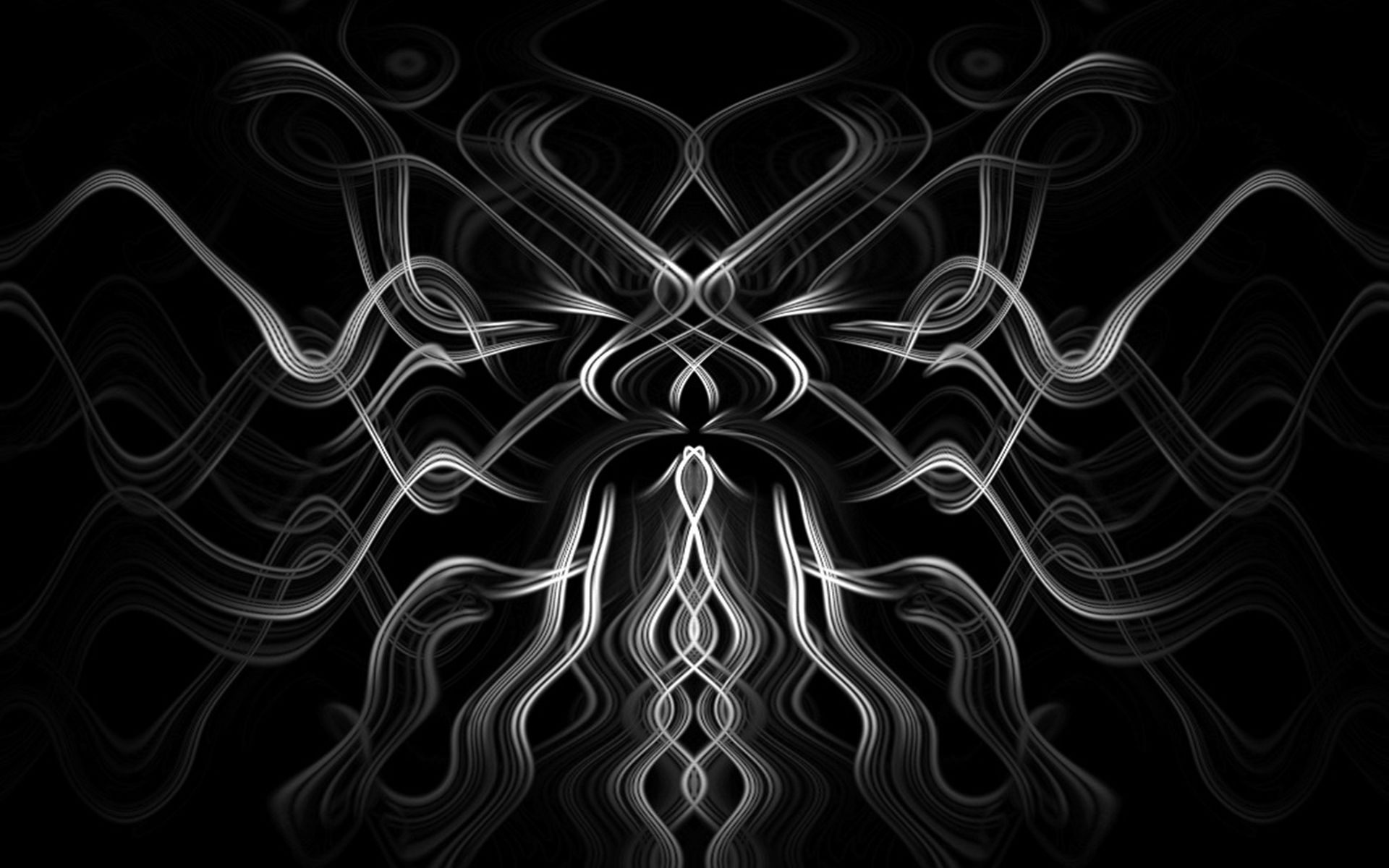 Black Tribal Background