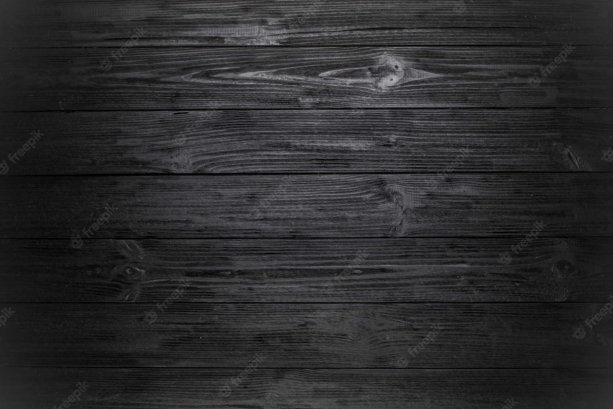 Black Wood Background