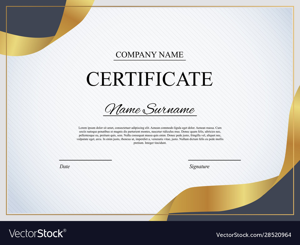 Blank Certificate Design Background Hd