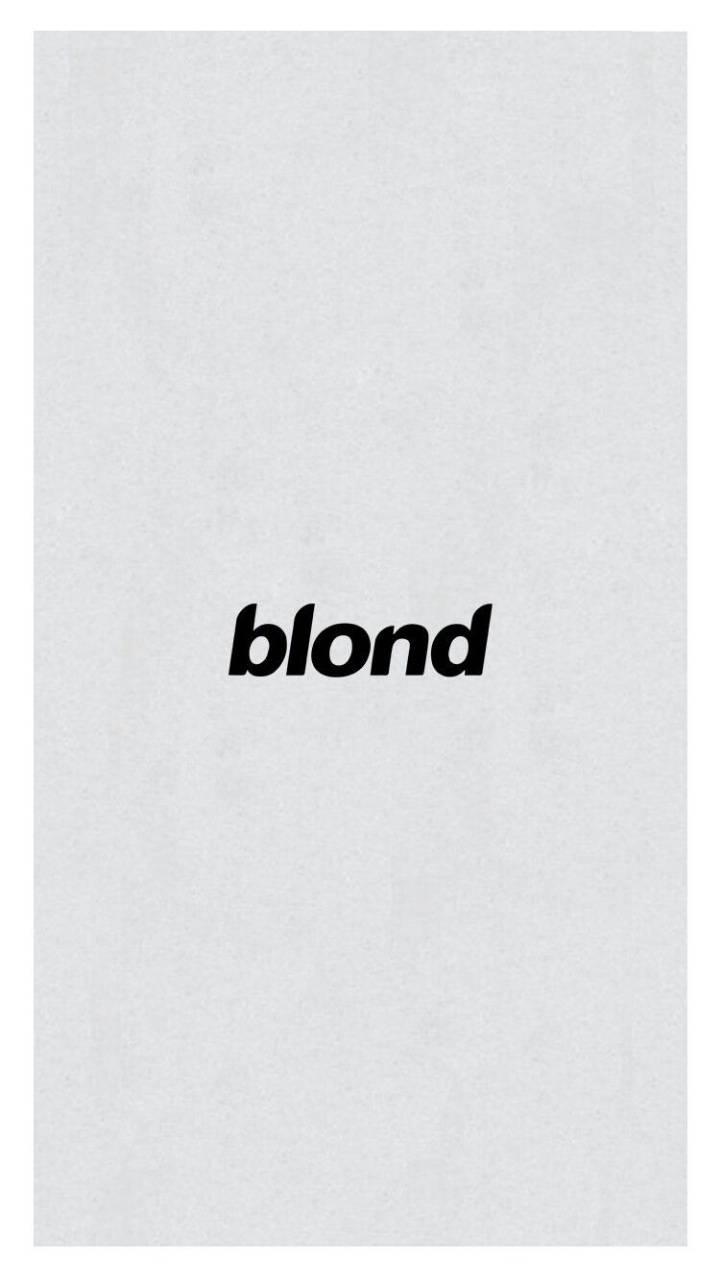Blonde Background