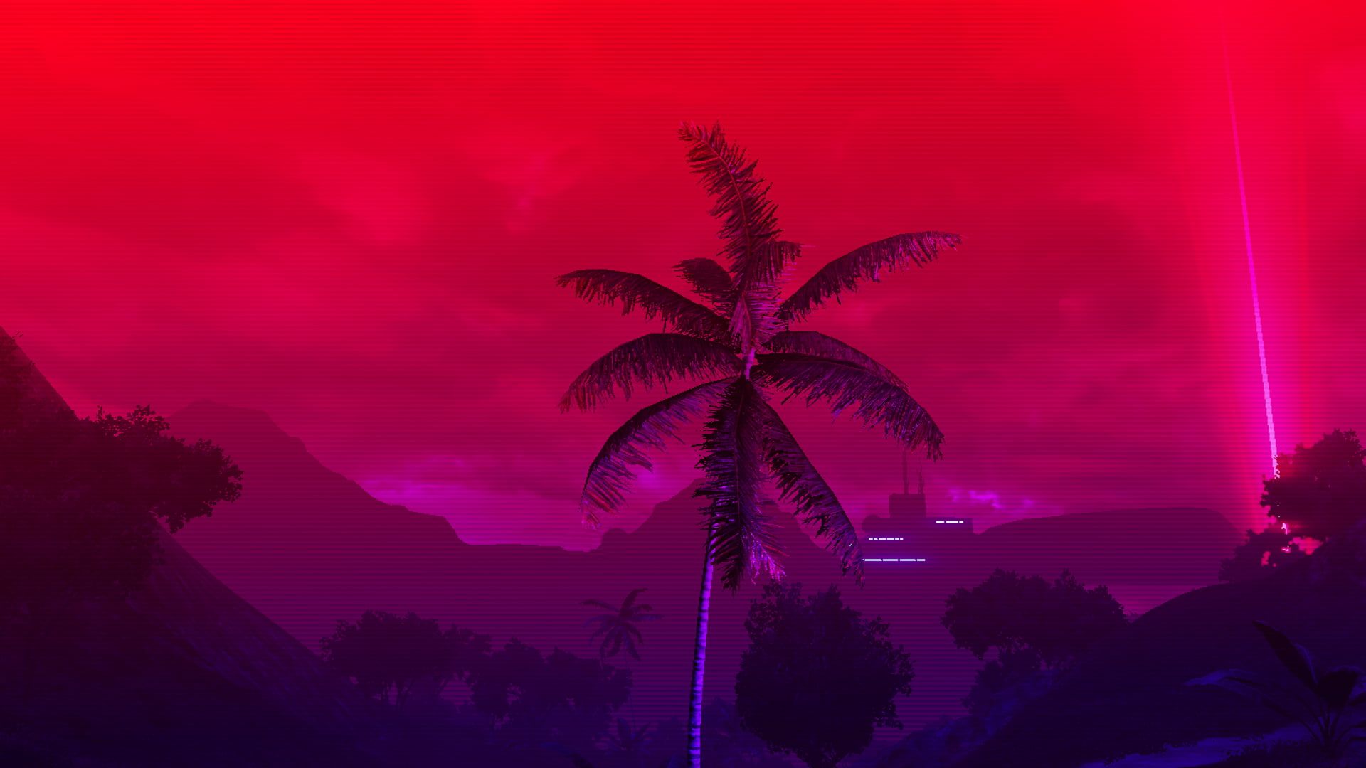 Blood Dragon Background