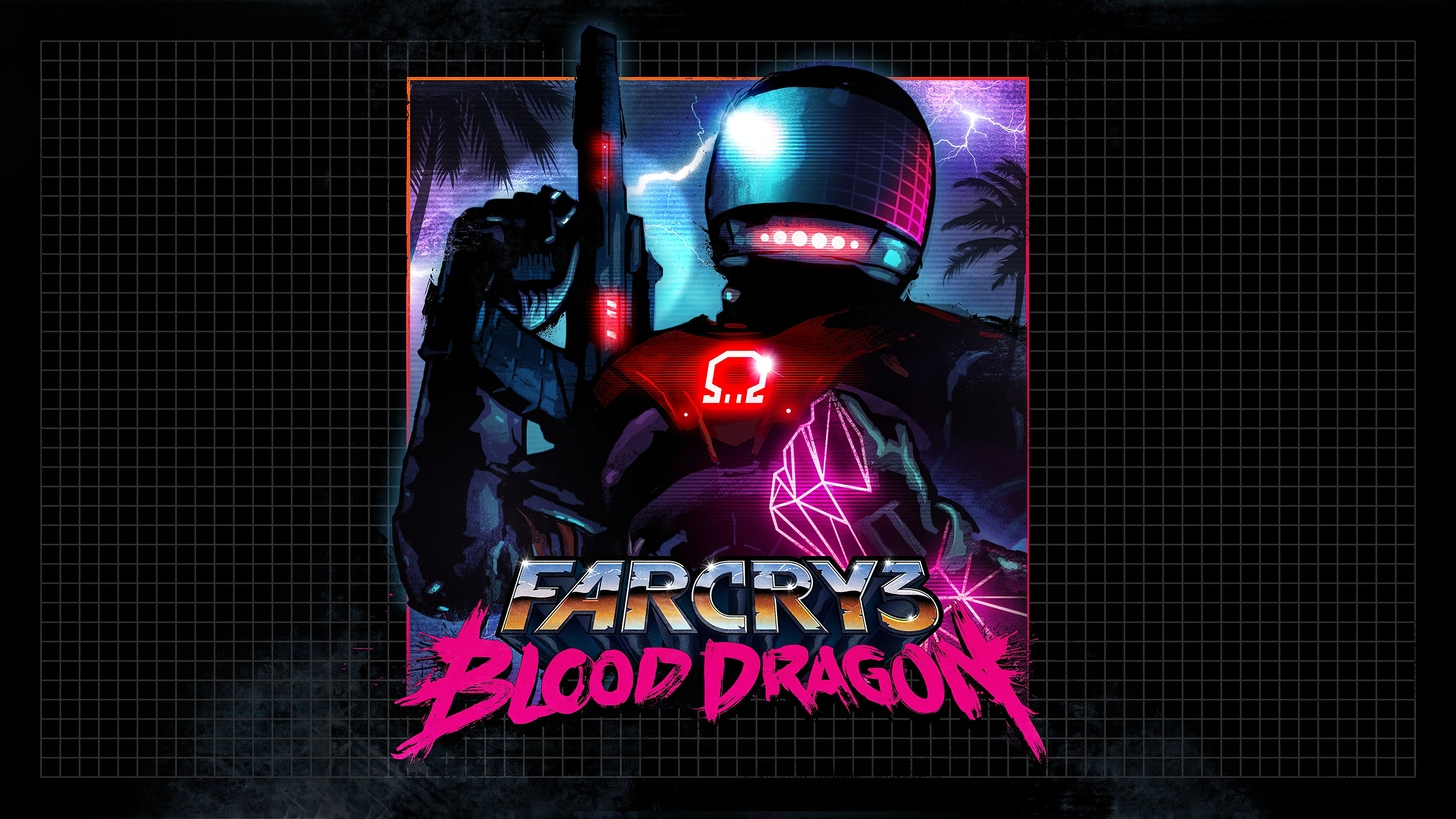 Blood Dragon Background