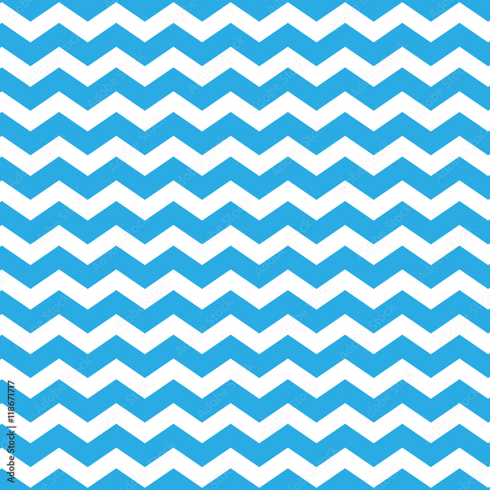 Blue Chevron Background