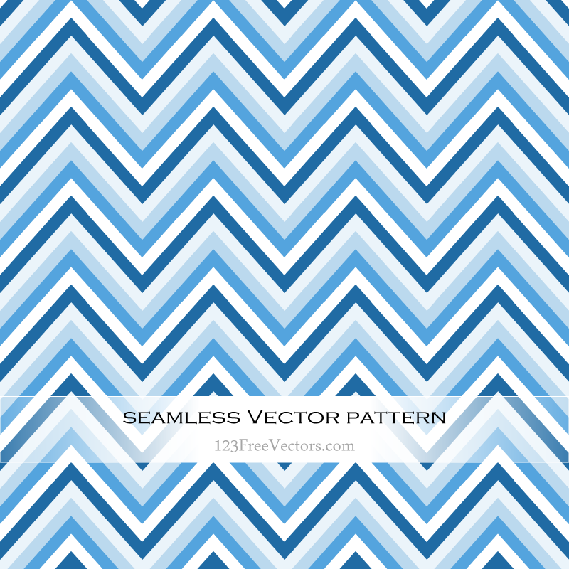 Blue Chevron Background