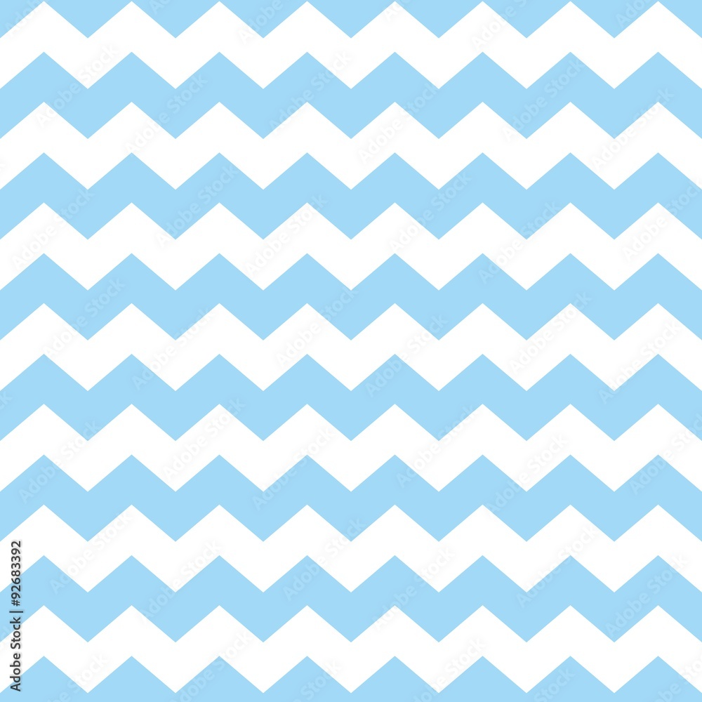 Blue Chevron Background