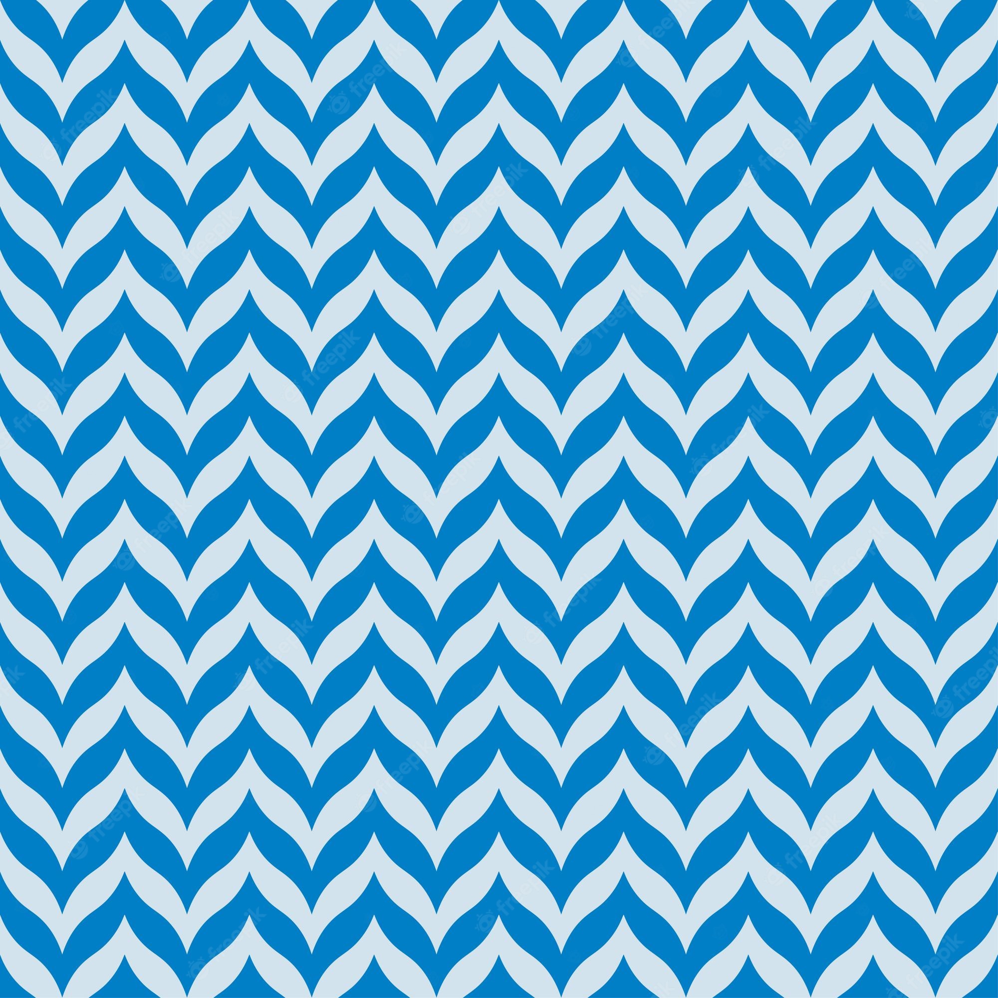 Blue Chevron Background