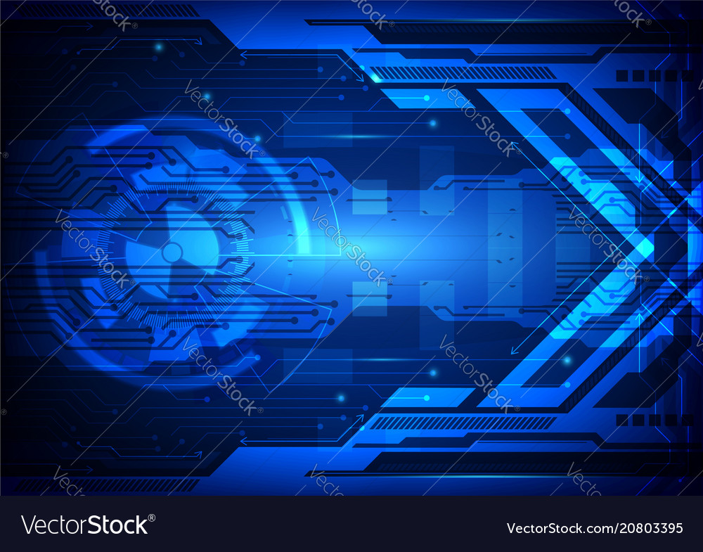 Blue Digital Background