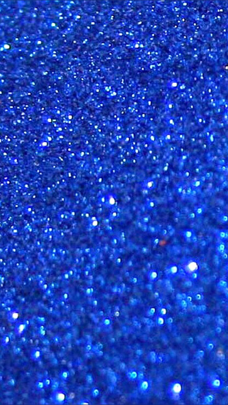 Blue Glitter Background