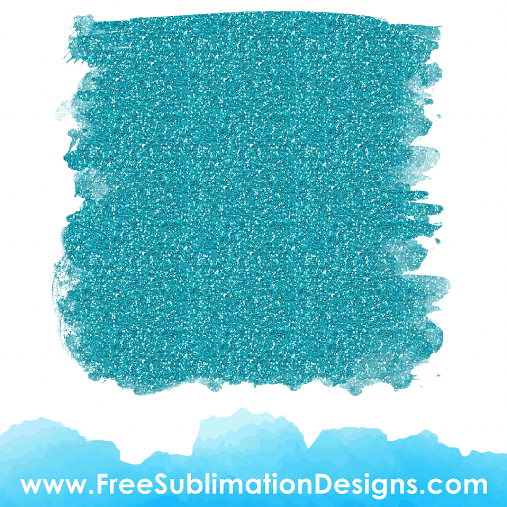 Blue Glitter Background