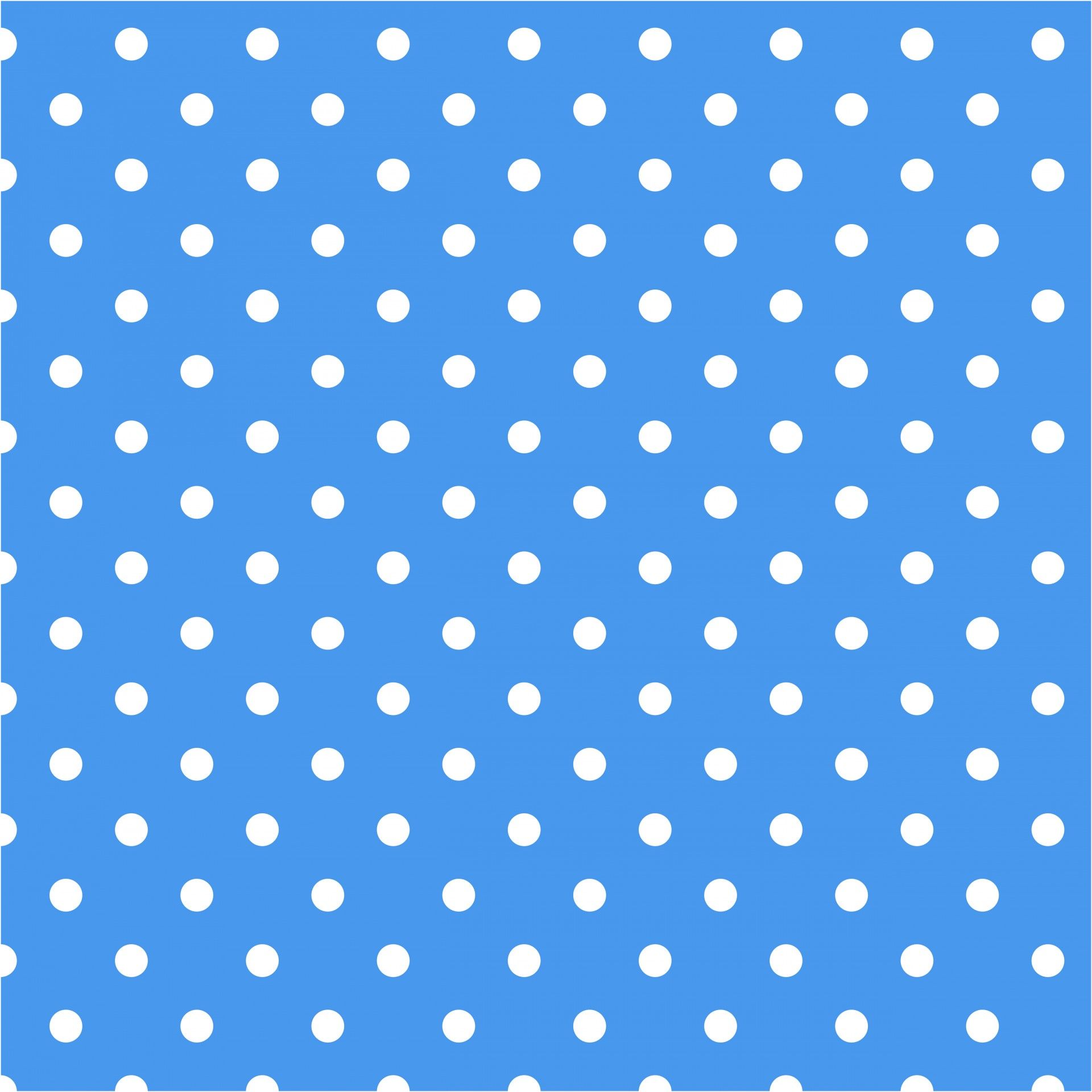 Blue Polka Dot Background