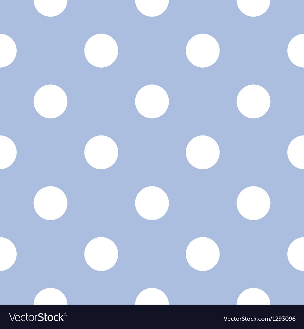 Blue Polka Dot Background