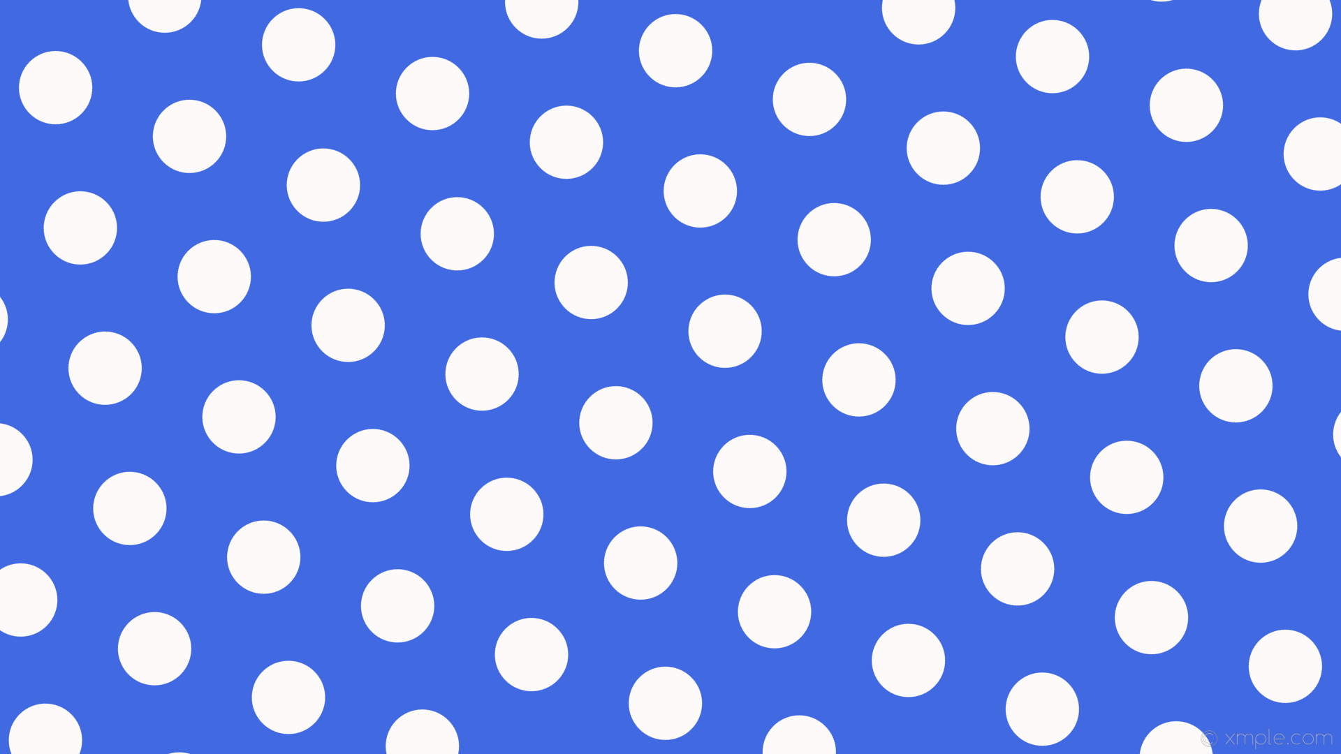 Blue Polka Dot Background