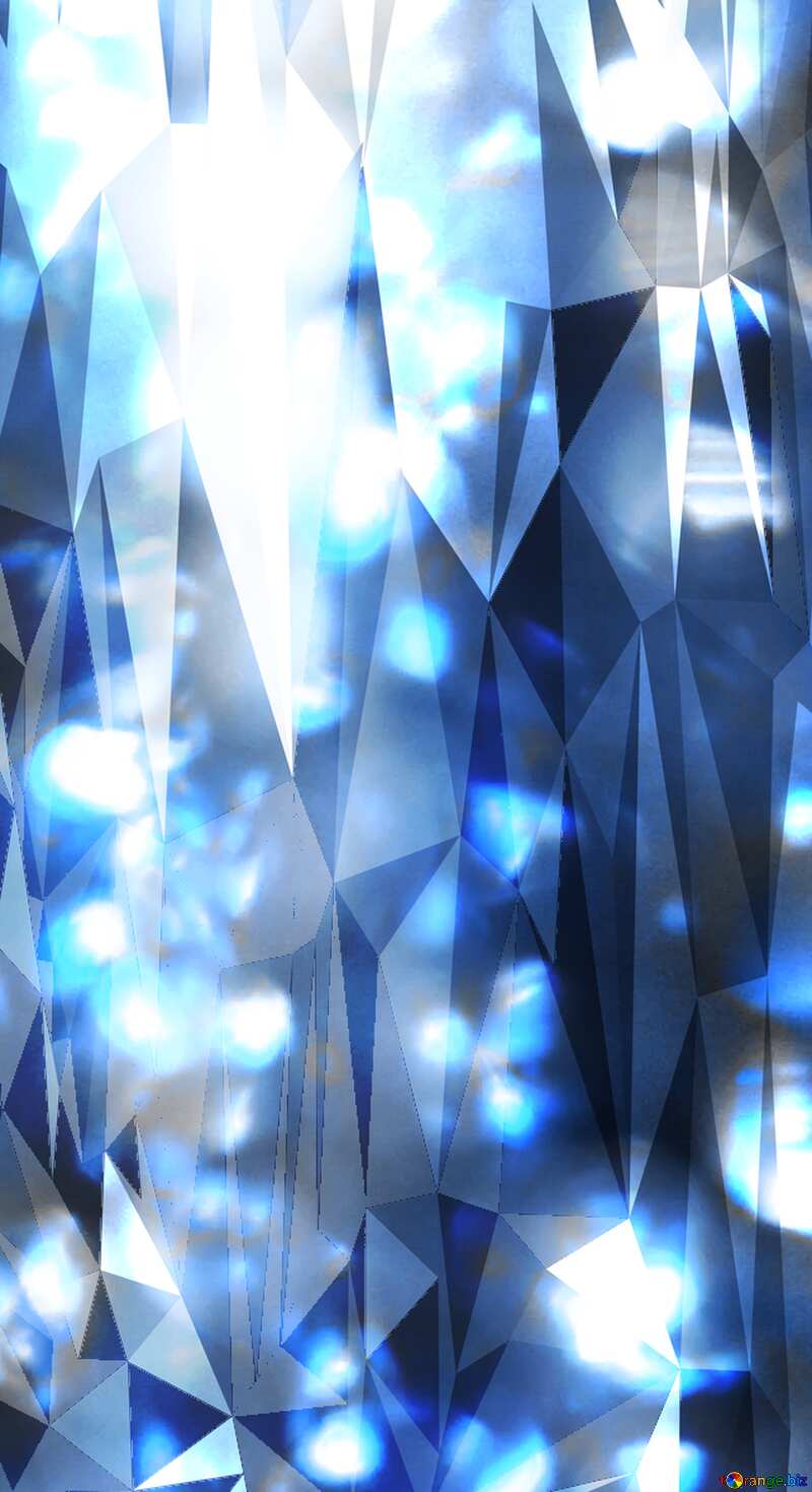 Blue Shards Background